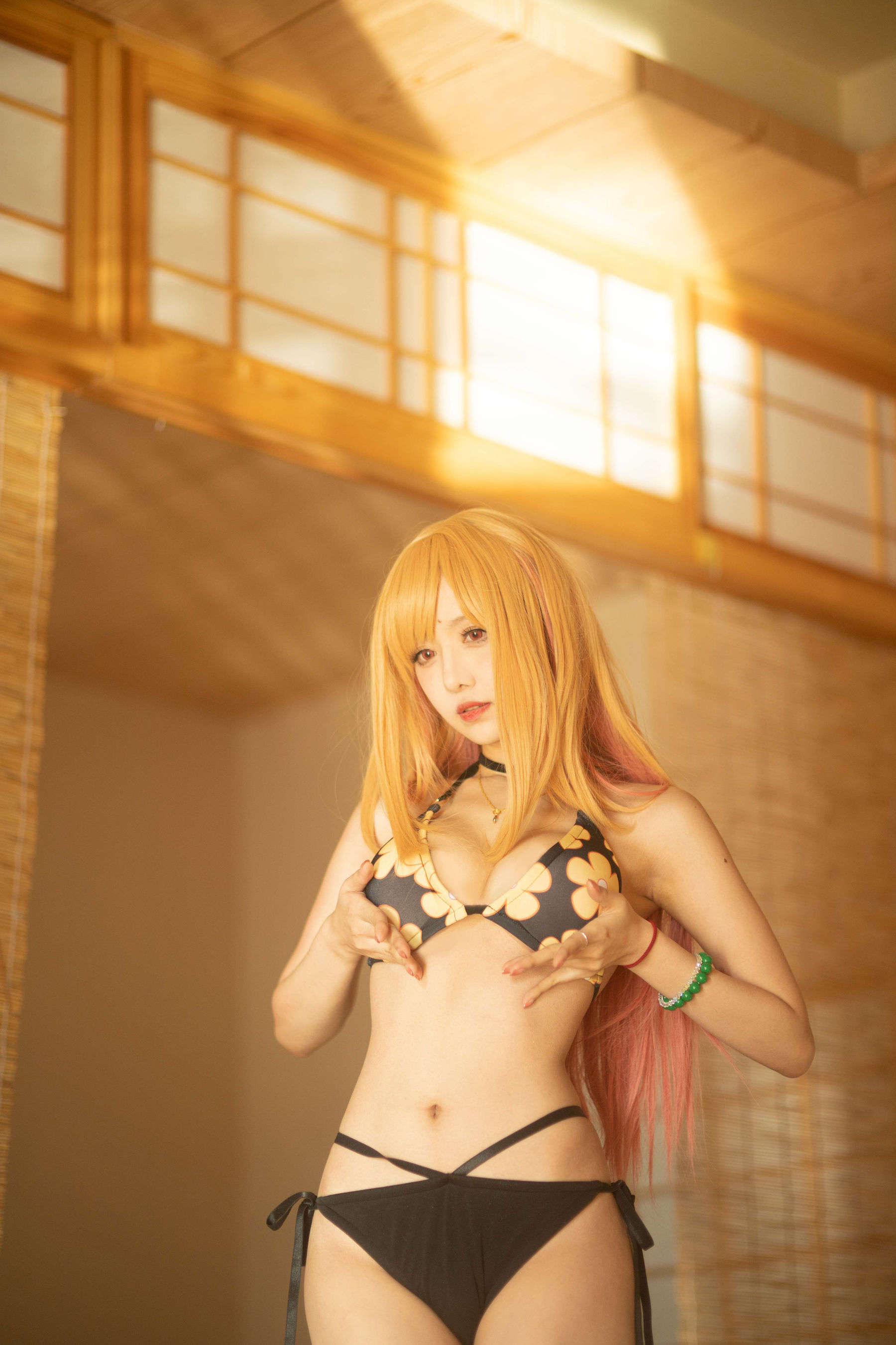 Shika小鹿鹿 – 喜多川海梦泳装 Cosplay-第1张