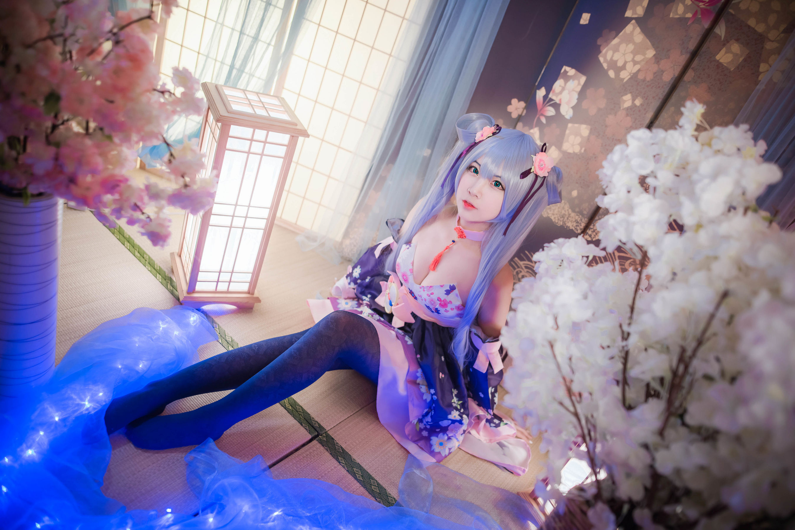 [Cosplay写真] 人气Coser二佐Nisa – 双马尾 Cosplay-第6张