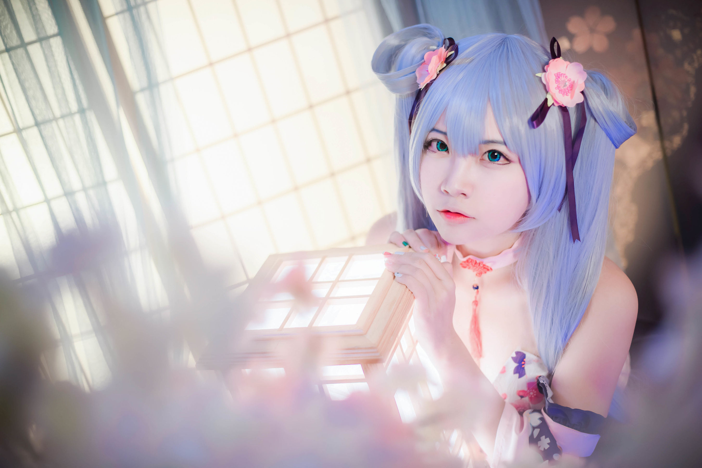 [Cosplay写真] 人气Coser二佐Nisa – 双马尾 Cosplay-第3张
