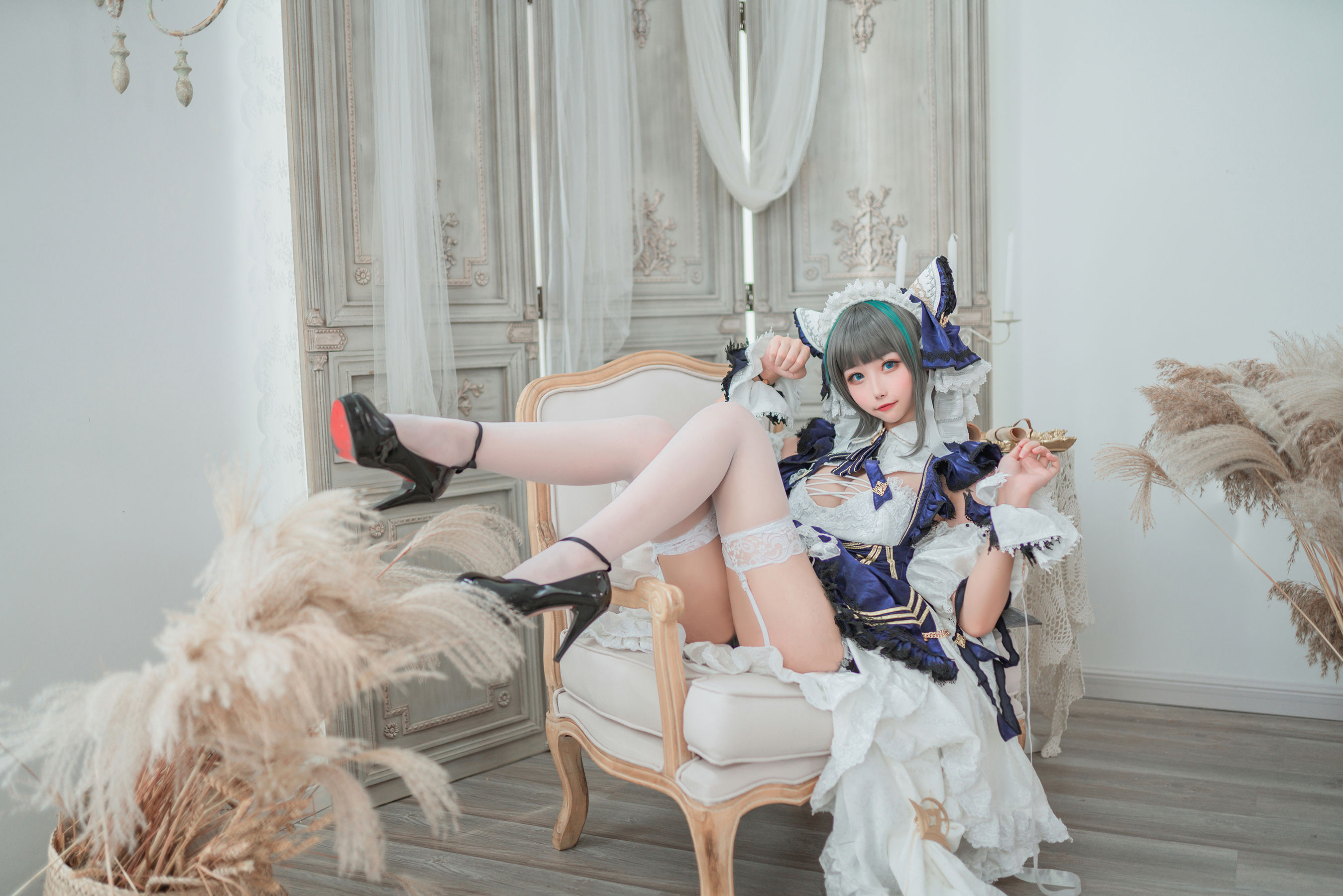 微博妹子Momoko葵葵 – 柴郡 Cosplay-第18张