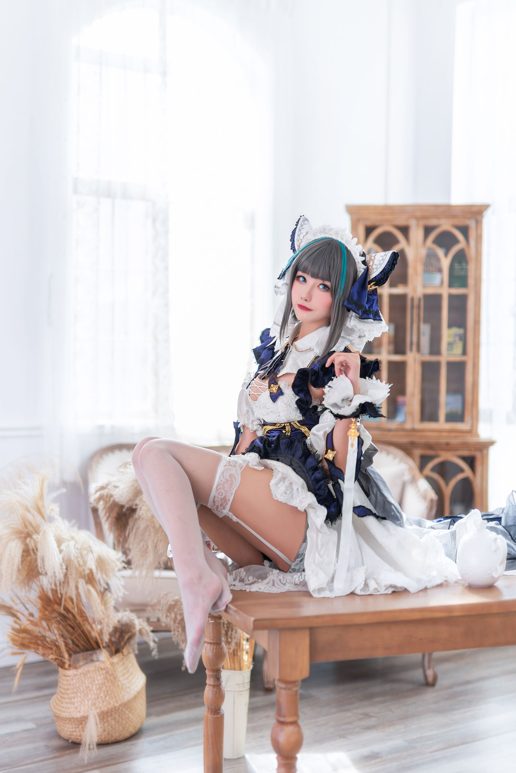 微博妹子Momoko葵葵 – 柴郡 Cosplay-第4张