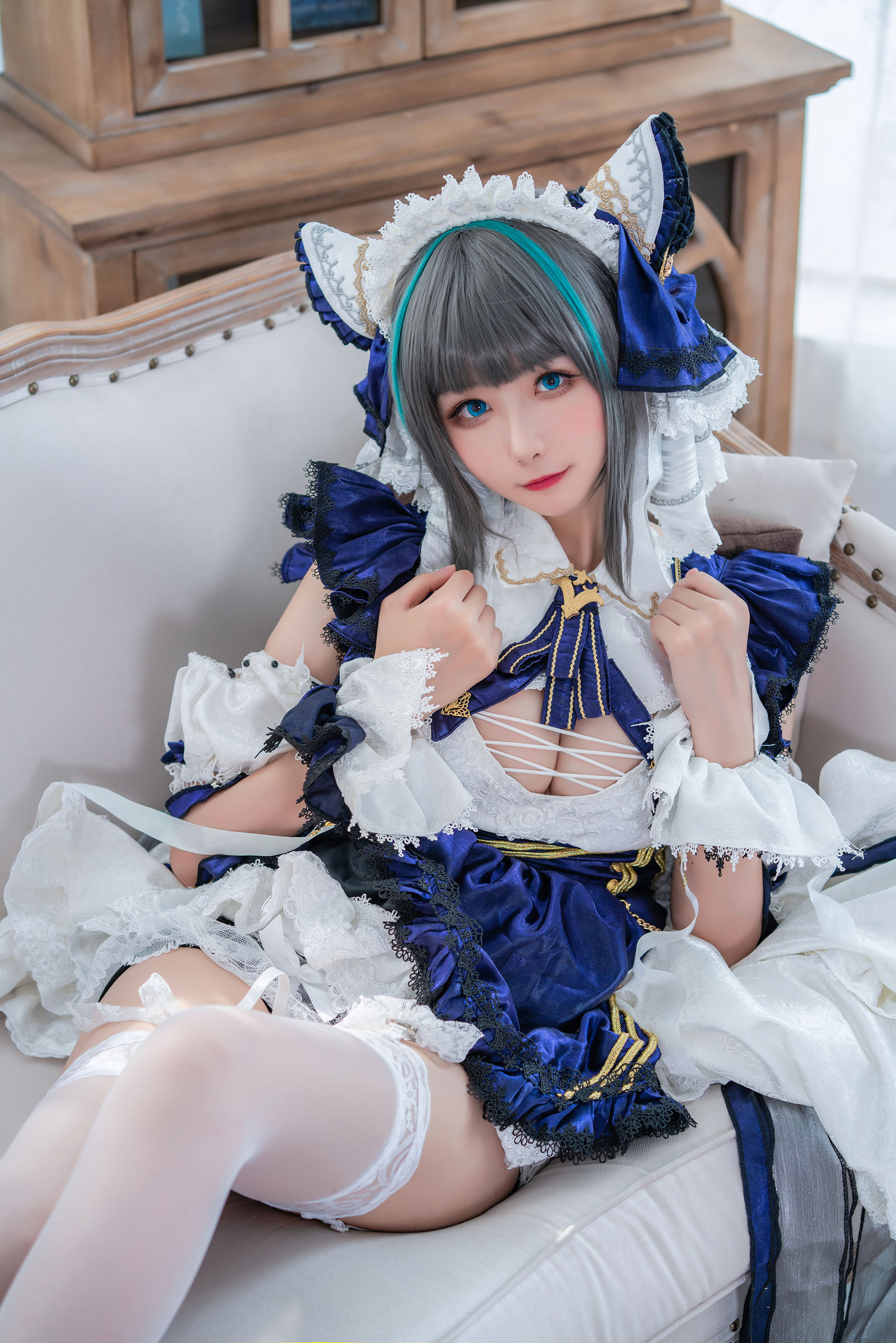 微博妹子Momoko葵葵 – 柴郡 Cosplay-第6张