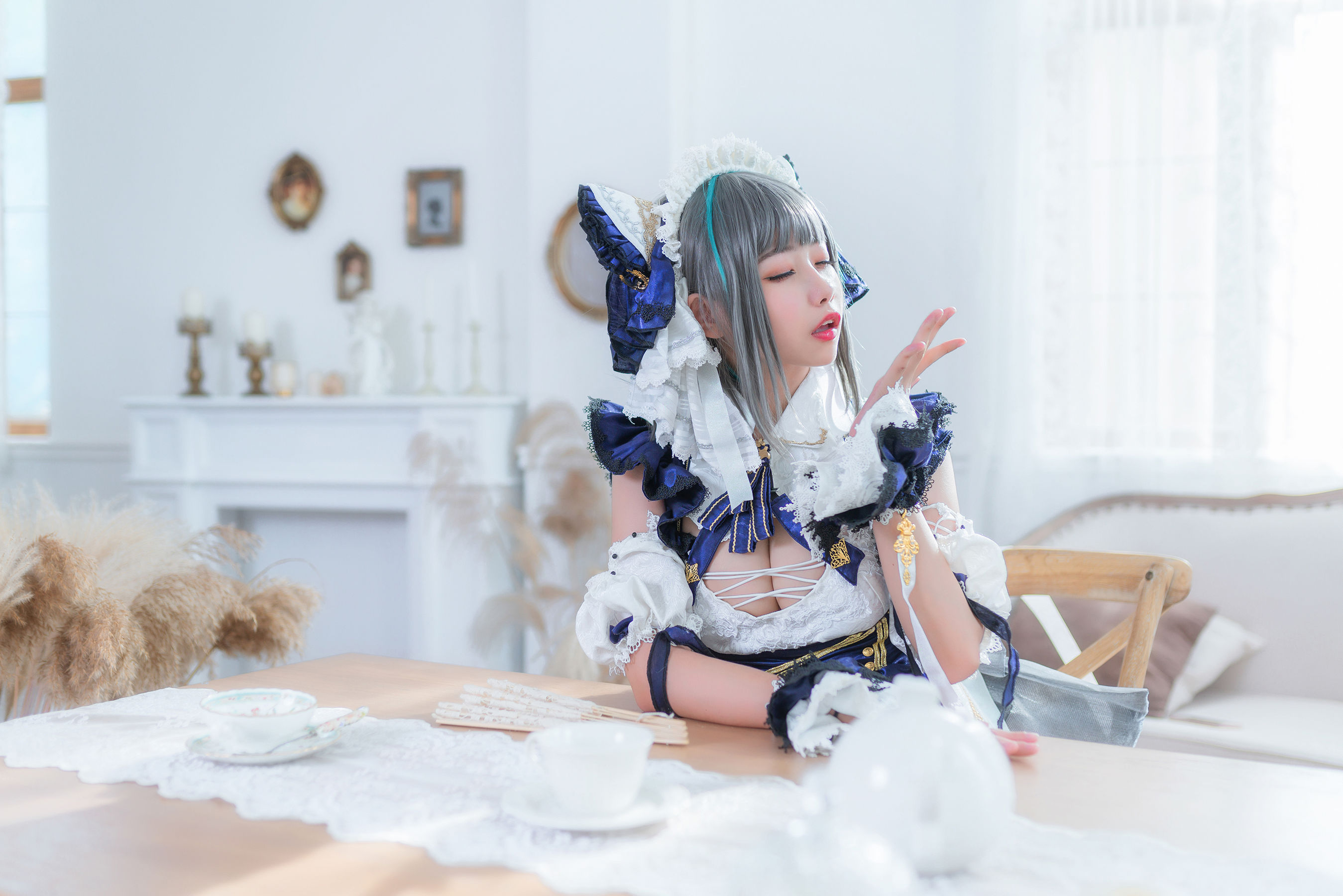 微博妹子Momoko葵葵 – 柴郡 Cosplay-第21张