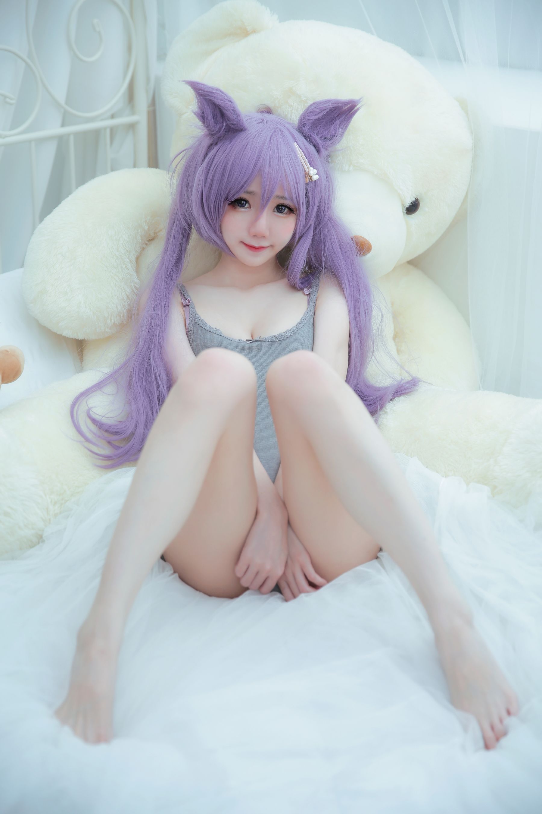 Sally Dorasnow – Keqing Lingerie Cosplay-第26张