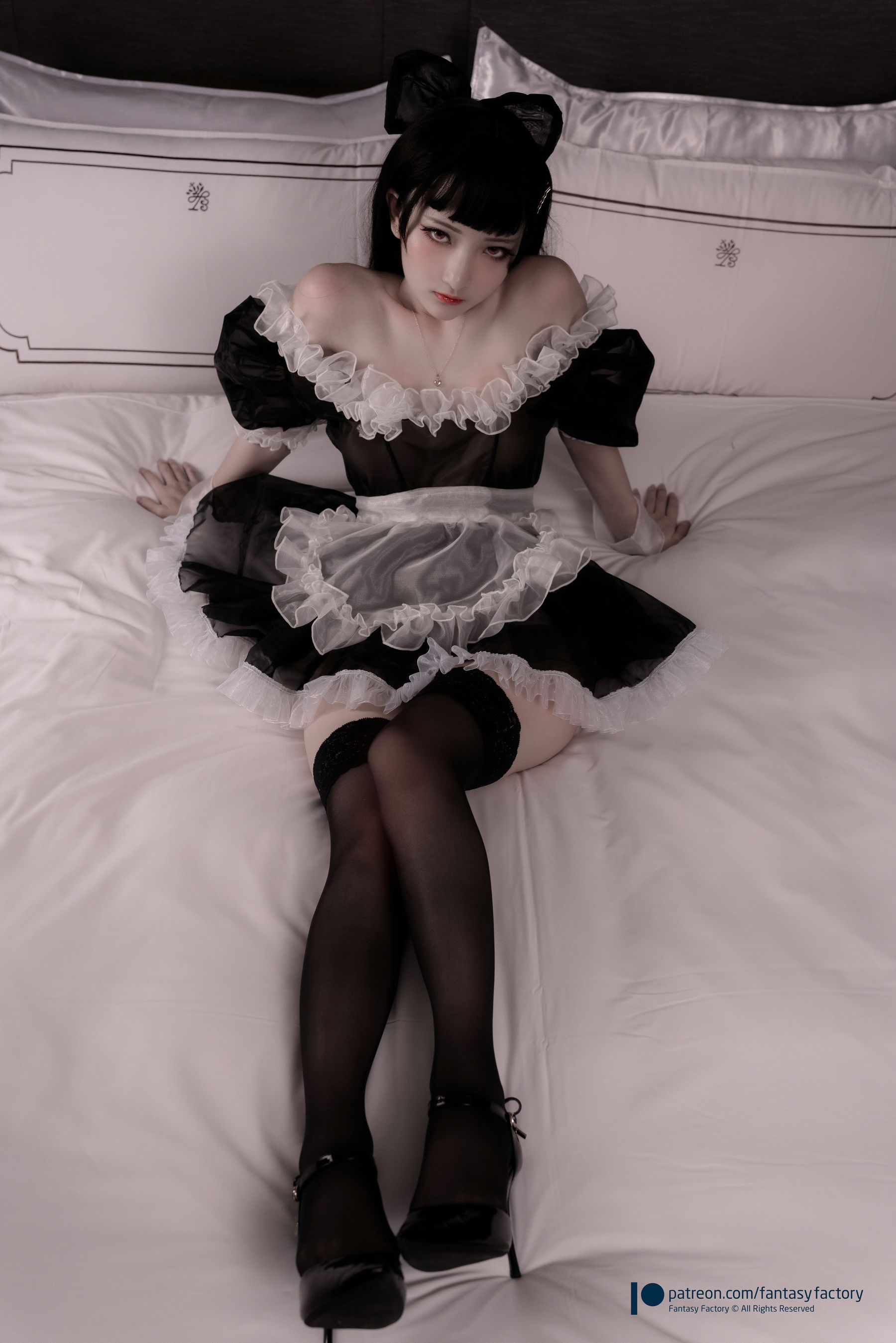 [Cosplay写真] 小丁 《Fantasy Factory》 – 2020.07 女仆 JK 死库水 Cosplay-第5张