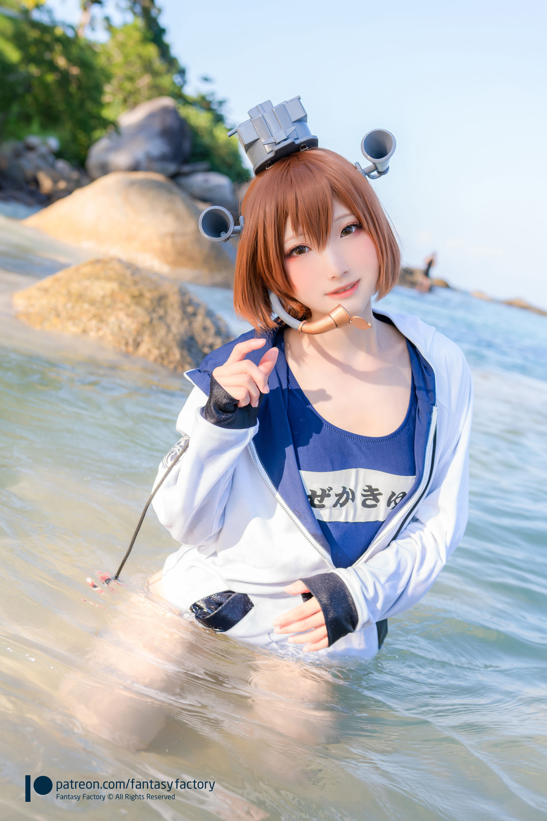 [Cosplay写真] 小丁 《Fantasy Factory》 – 2020.07 女仆 JK 死库水 Cosplay-第8张