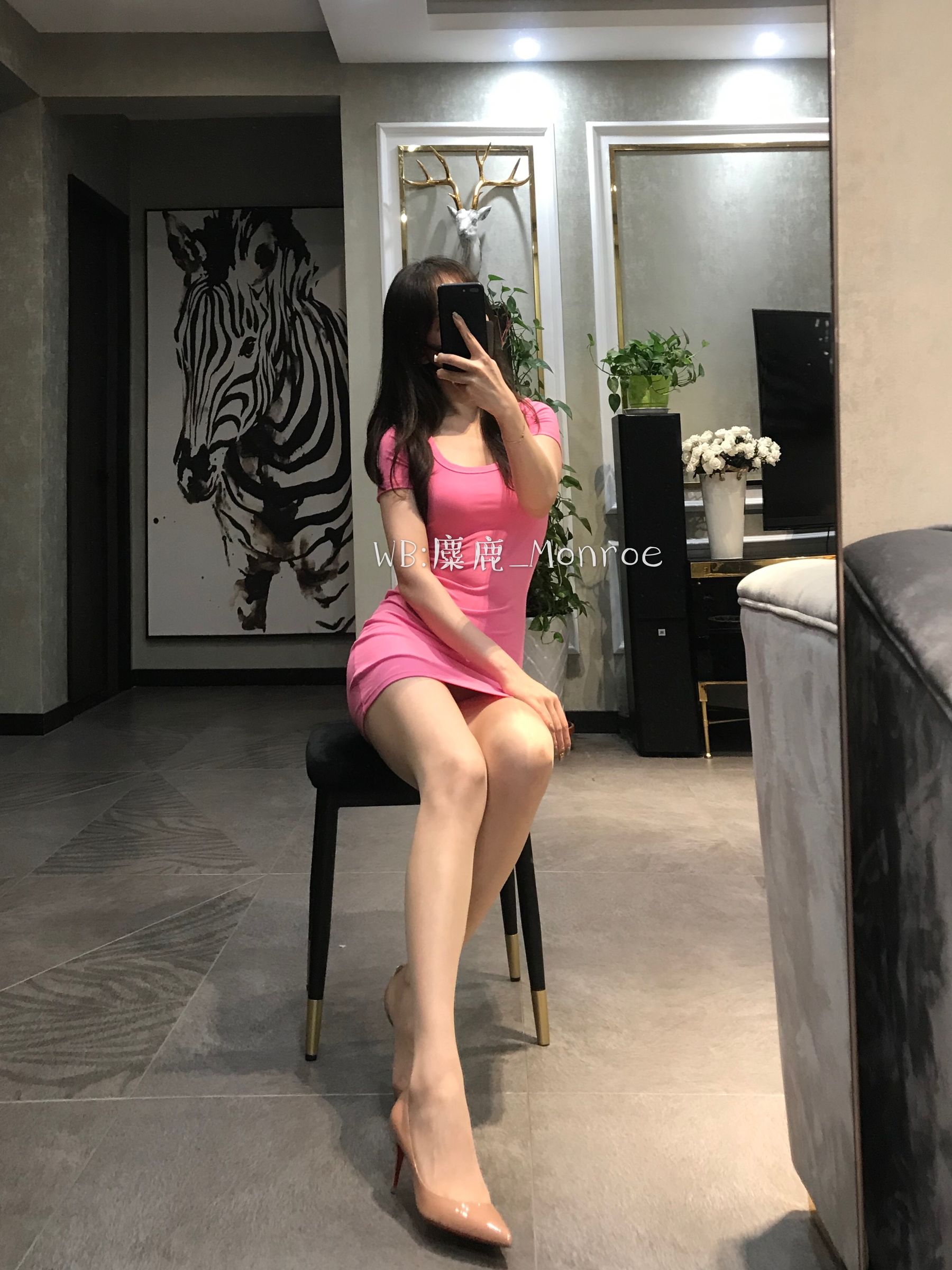 丝足博主麋鹿_Monroe 2020.08.12 心思 Cosplay-第1张
