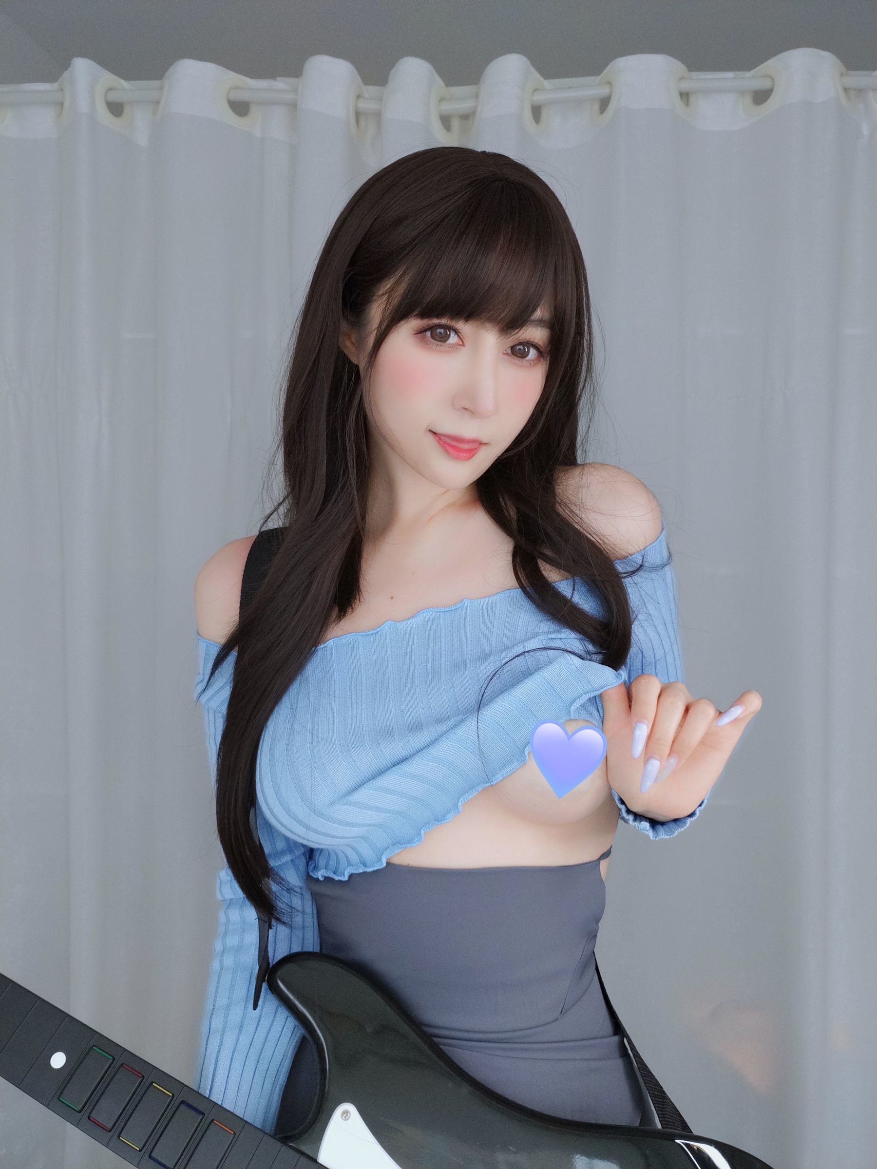 Coser小姐姐白银 – 吉他妹妹 Cosplay-第98张