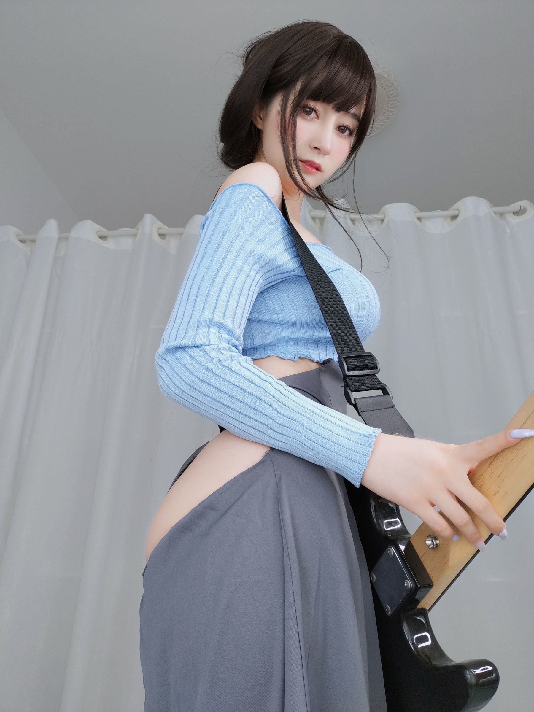 Coser小姐姐白银 – 吉他妹妹 Cosplay-第39张