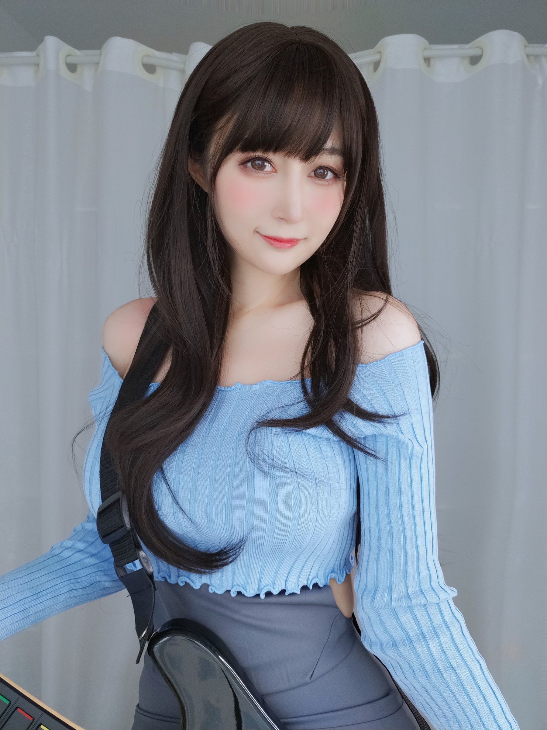 Coser小姐姐白银 – 吉他妹妹 Cosplay-第85张