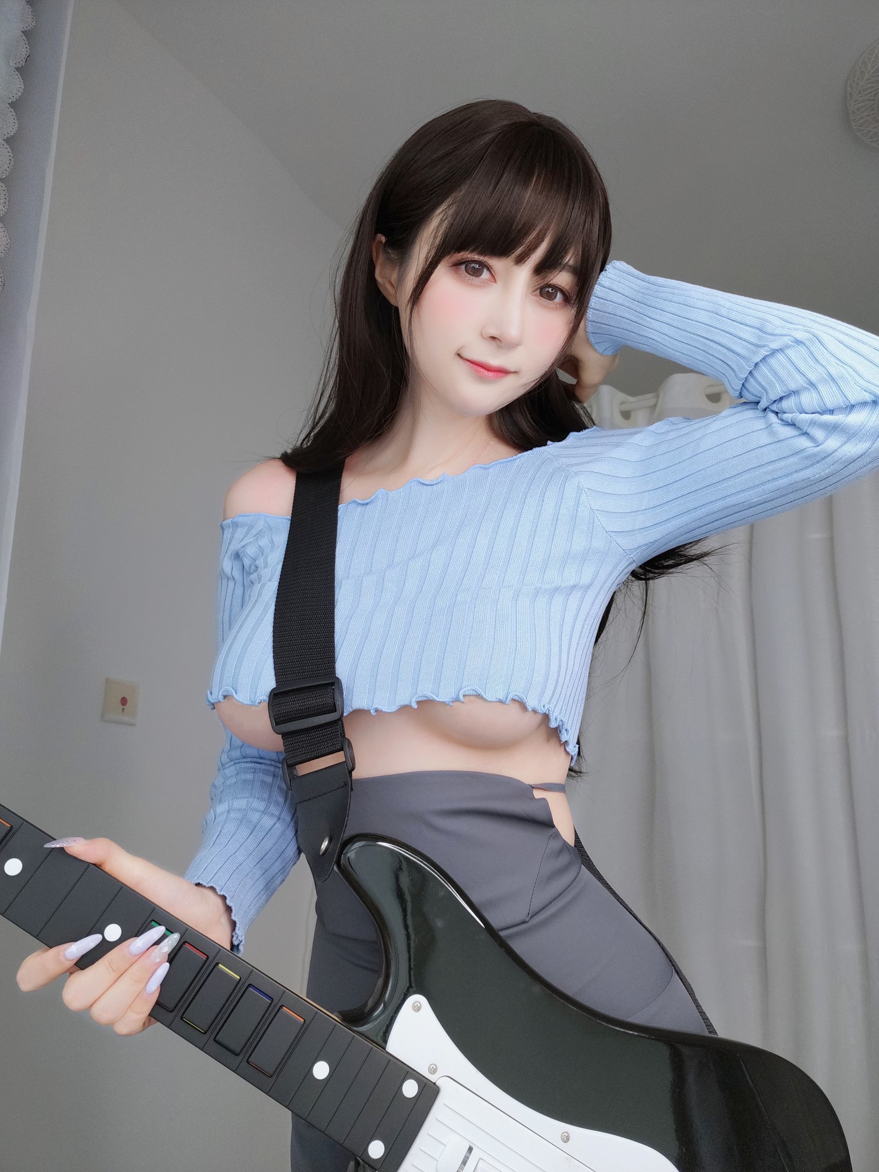 Coser小姐姐白银 – 吉他妹妹 Cosplay-第106张