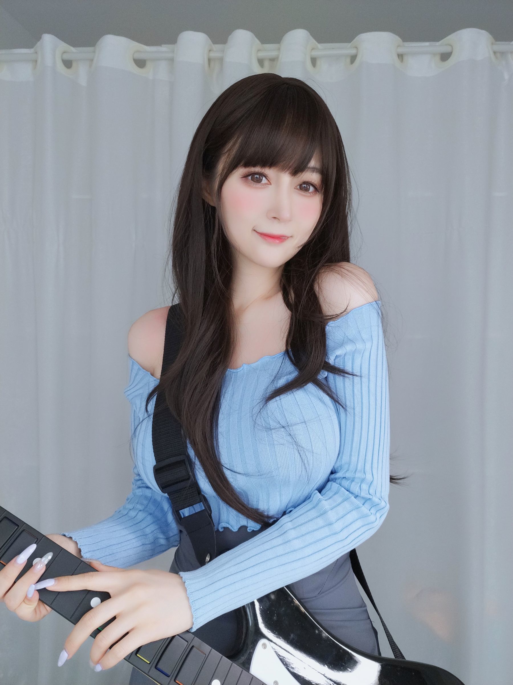 Coser小姐姐白银 – 吉他妹妹 Cosplay-第93张