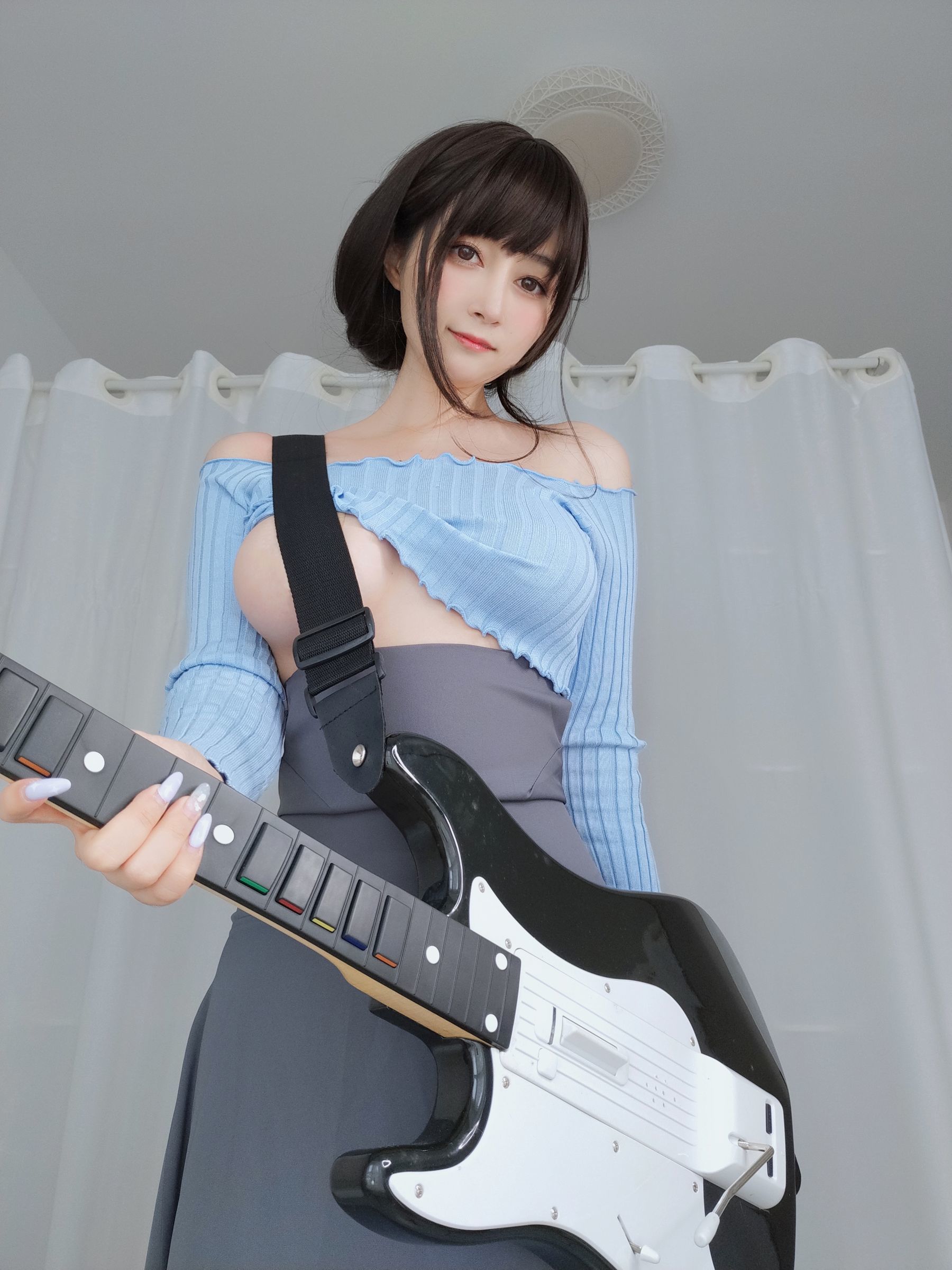 Coser小姐姐白银 – 吉他妹妹 Cosplay-第53张