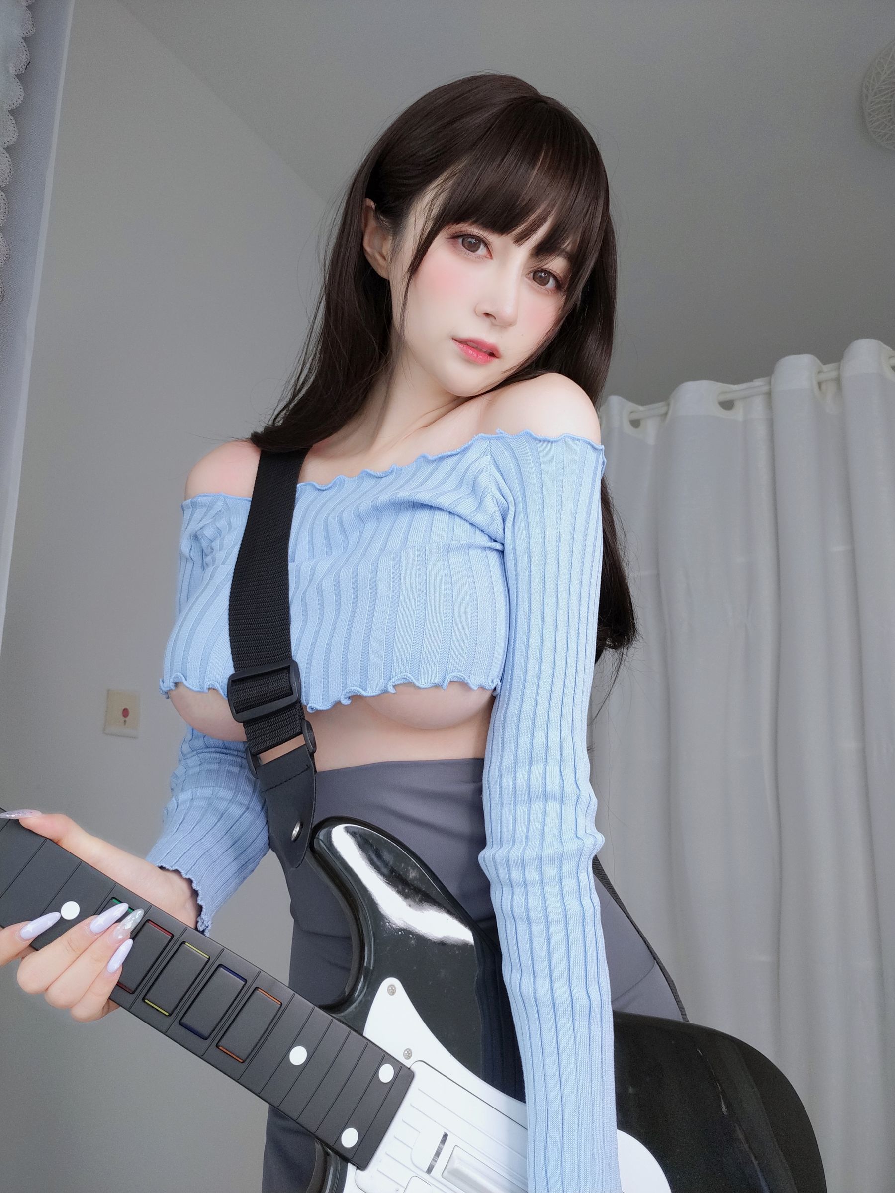 Coser小姐姐白银 – 吉他妹妹 Cosplay-第102张