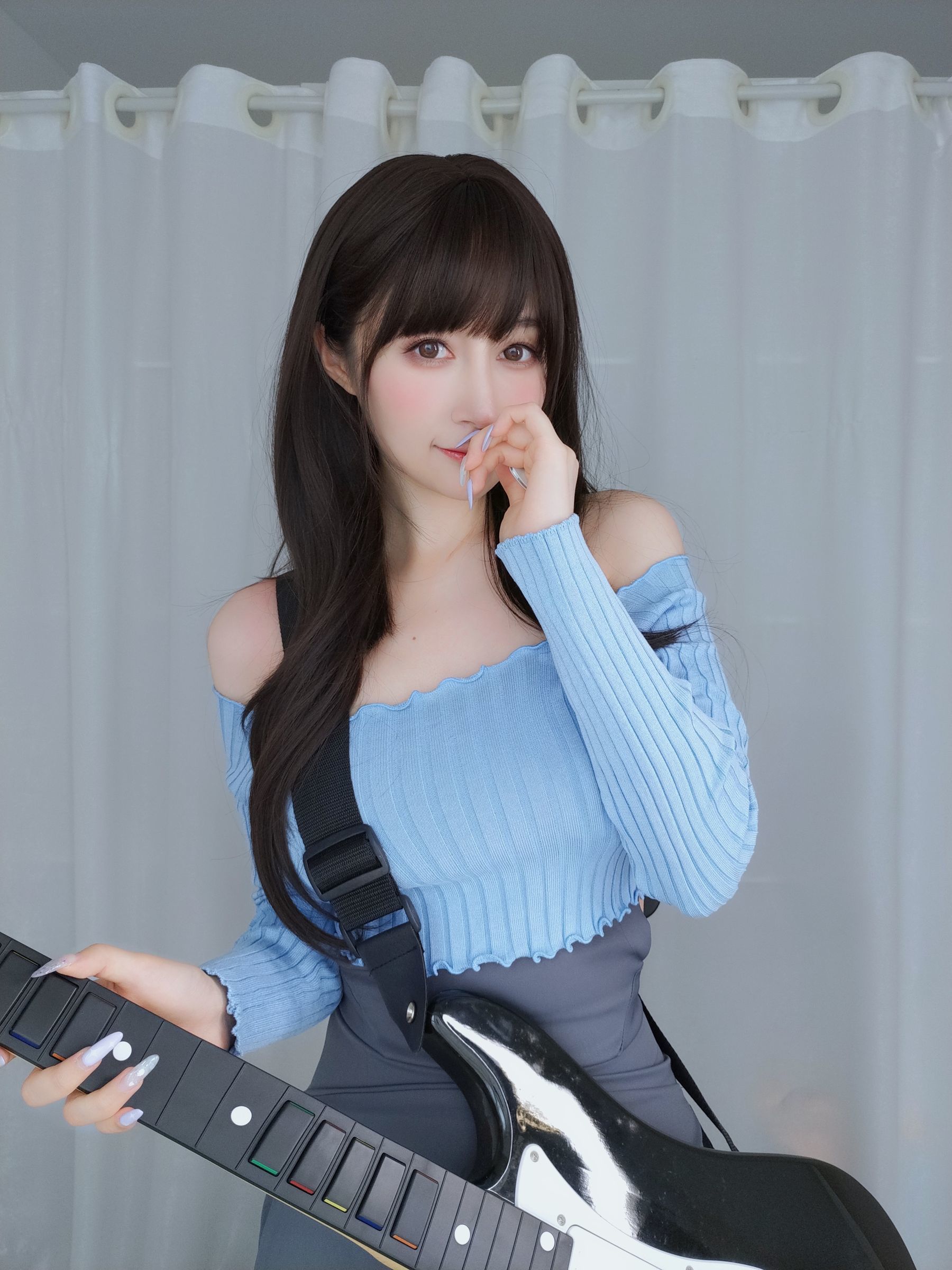 Coser小姐姐白银 – 吉他妹妹 Cosplay-第105张