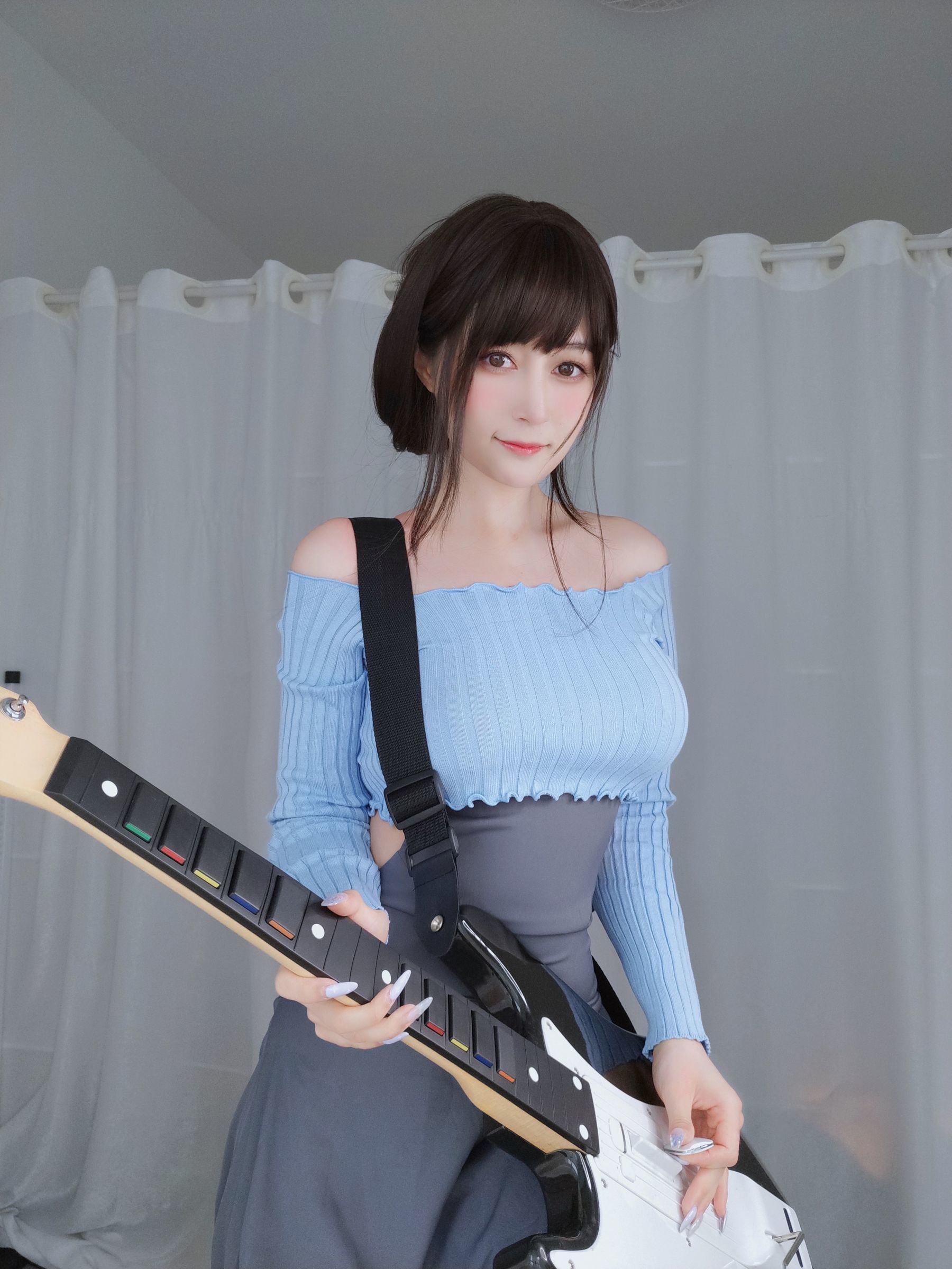 Coser小姐姐白银 – 吉他妹妹 Cosplay-第60张