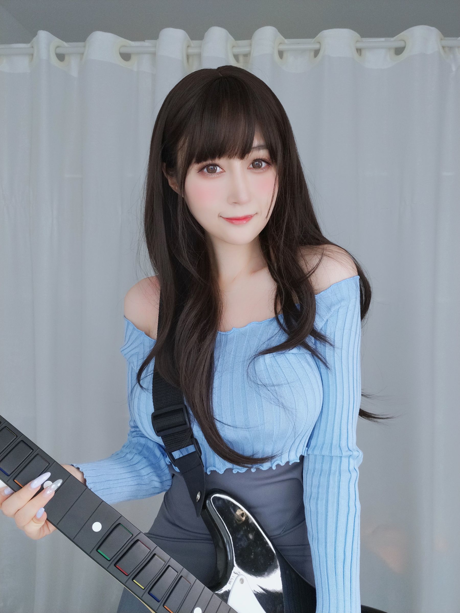 Coser小姐姐白银 – 吉他妹妹 Cosplay-第89张