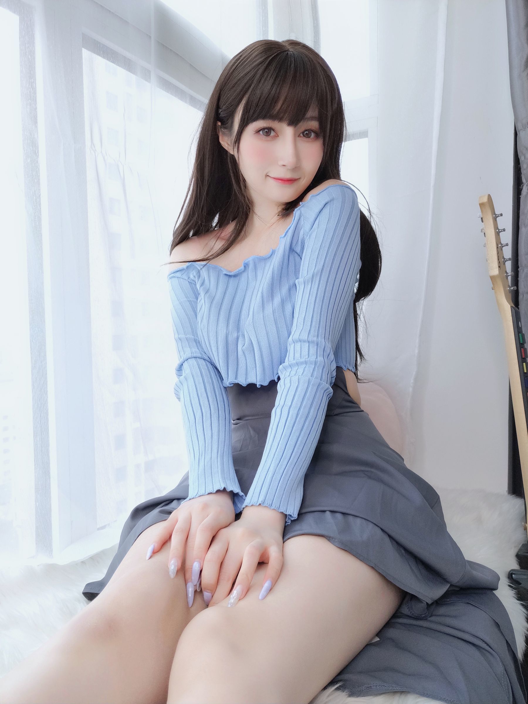 Coser小姐姐白银 – 吉他妹妹 Cosplay-第56张