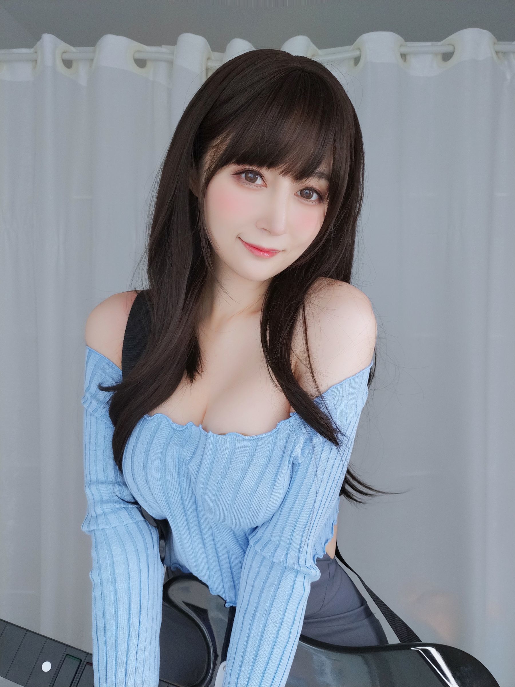 Coser小姐姐白银 – 吉他妹妹 Cosplay-第99张