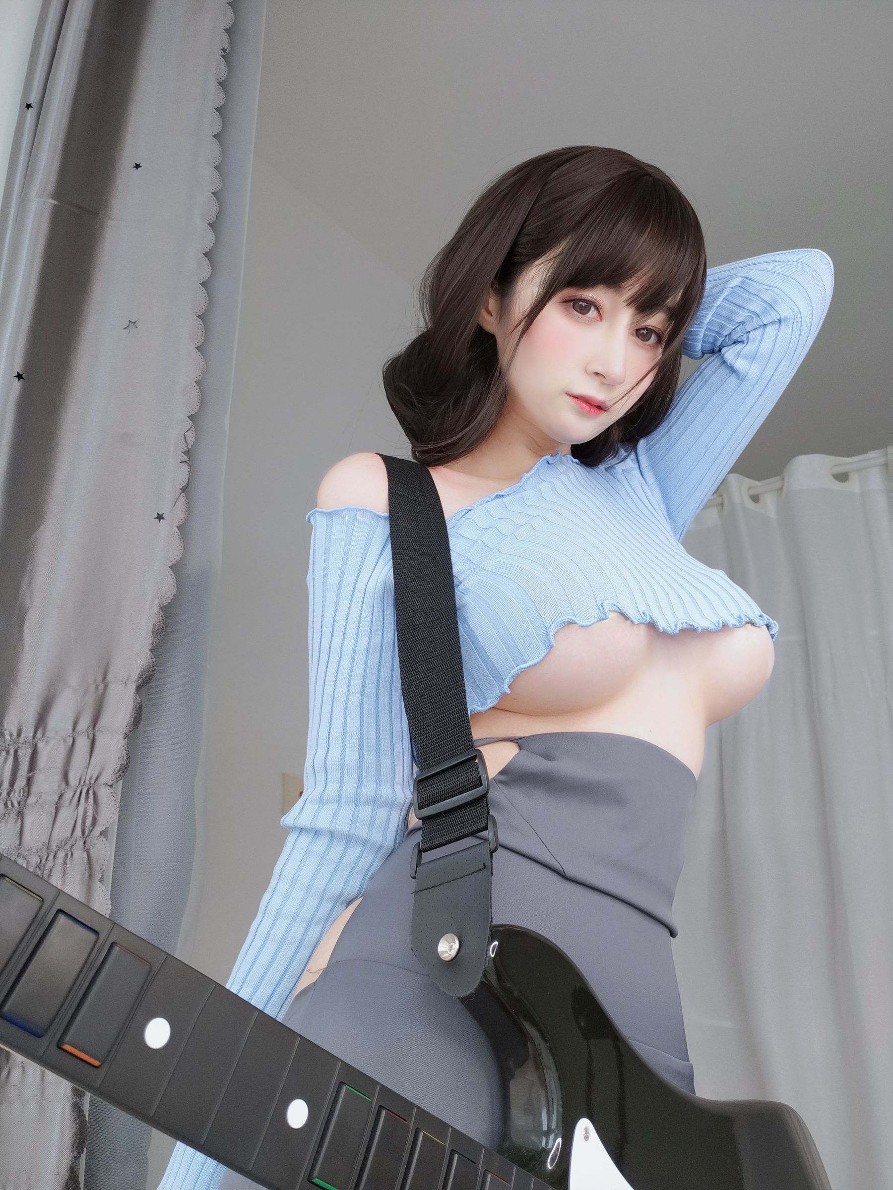 Coser小姐姐白银 – 吉他妹妹 Cosplay-第87张