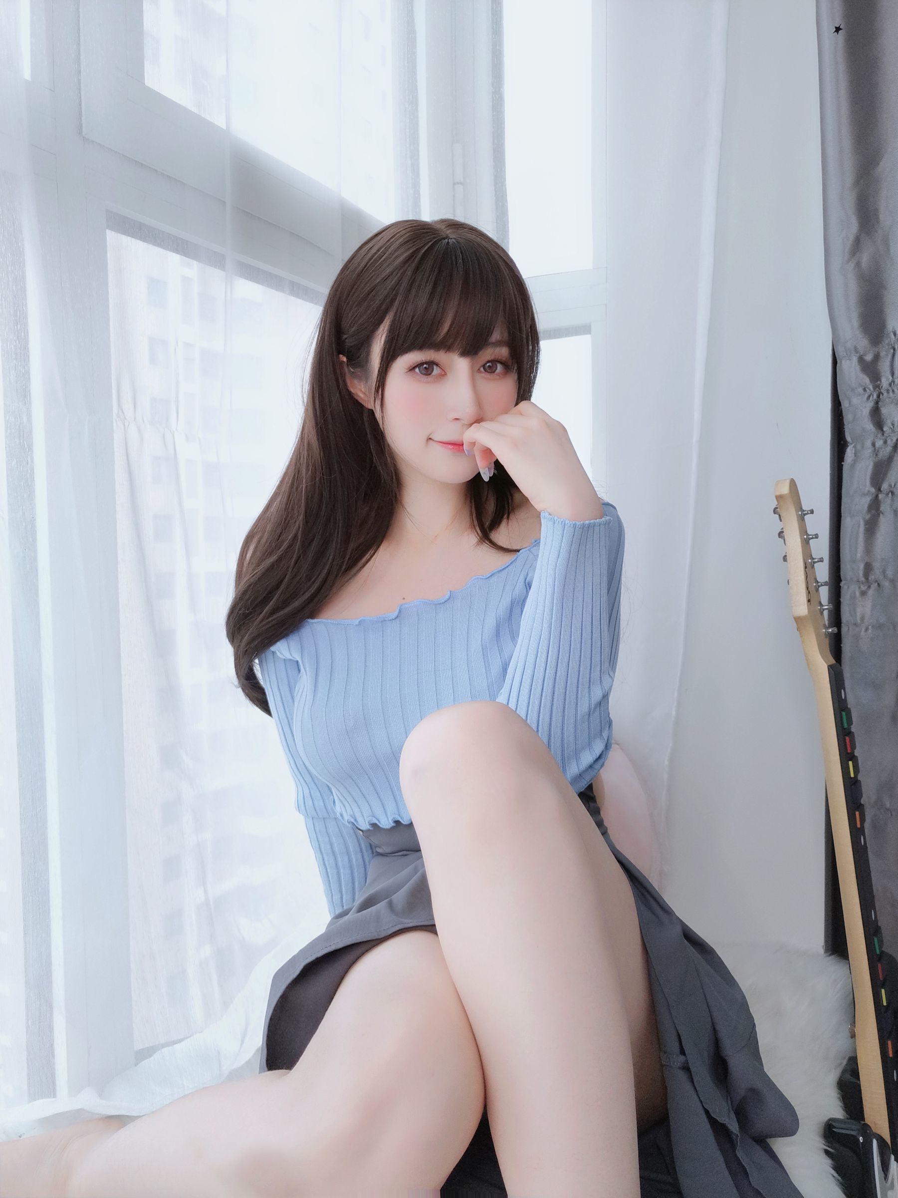 Coser小姐姐白银 – 吉他妹妹 Cosplay-第57张