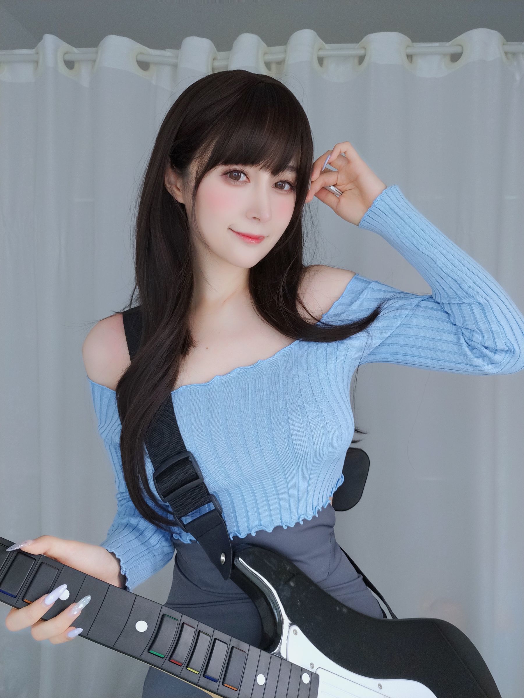 Coser小姐姐白银 – 吉他妹妹 Cosplay-第104张