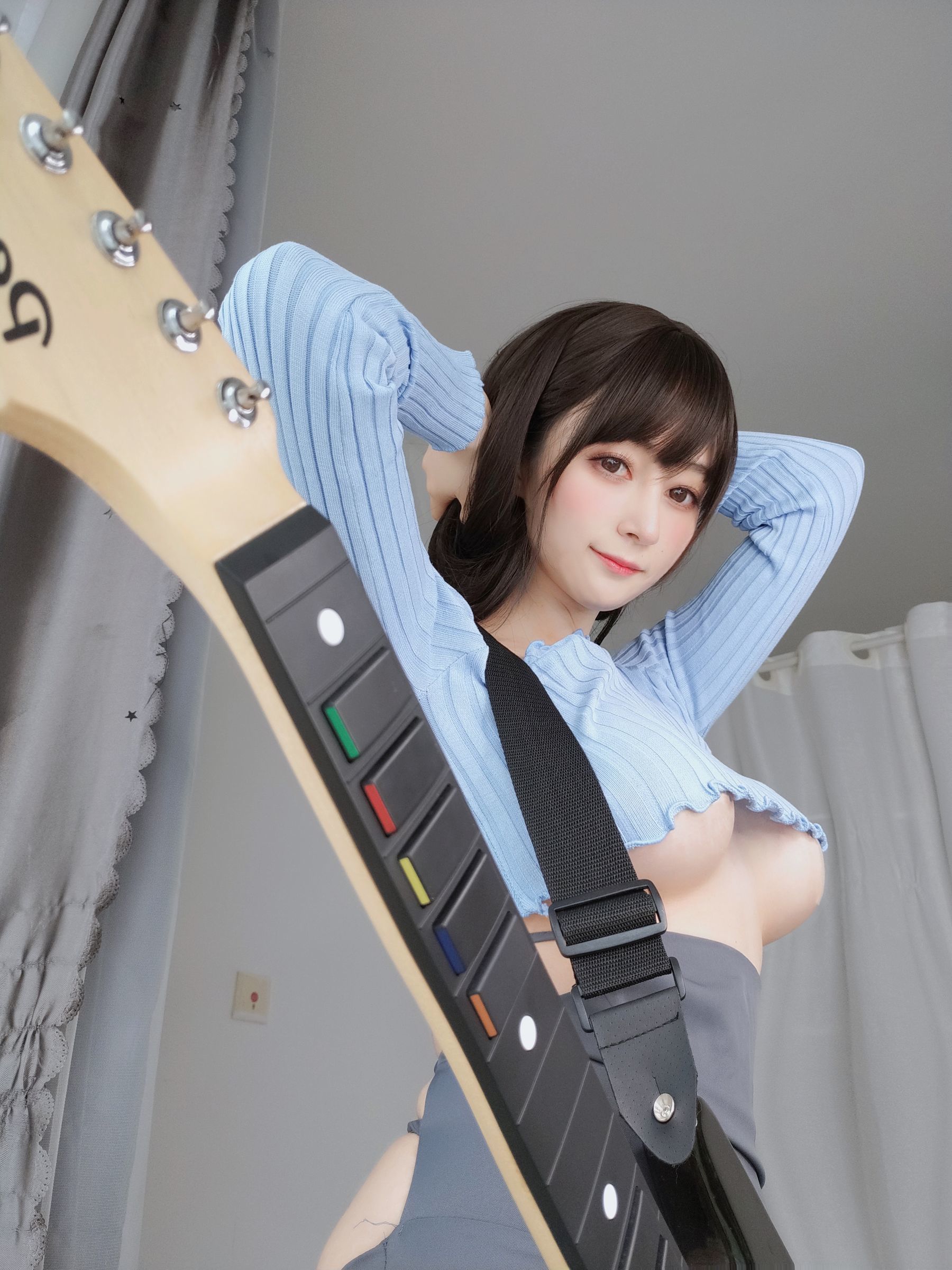 Coser小姐姐白银 – 吉他妹妹 Cosplay-第92张
