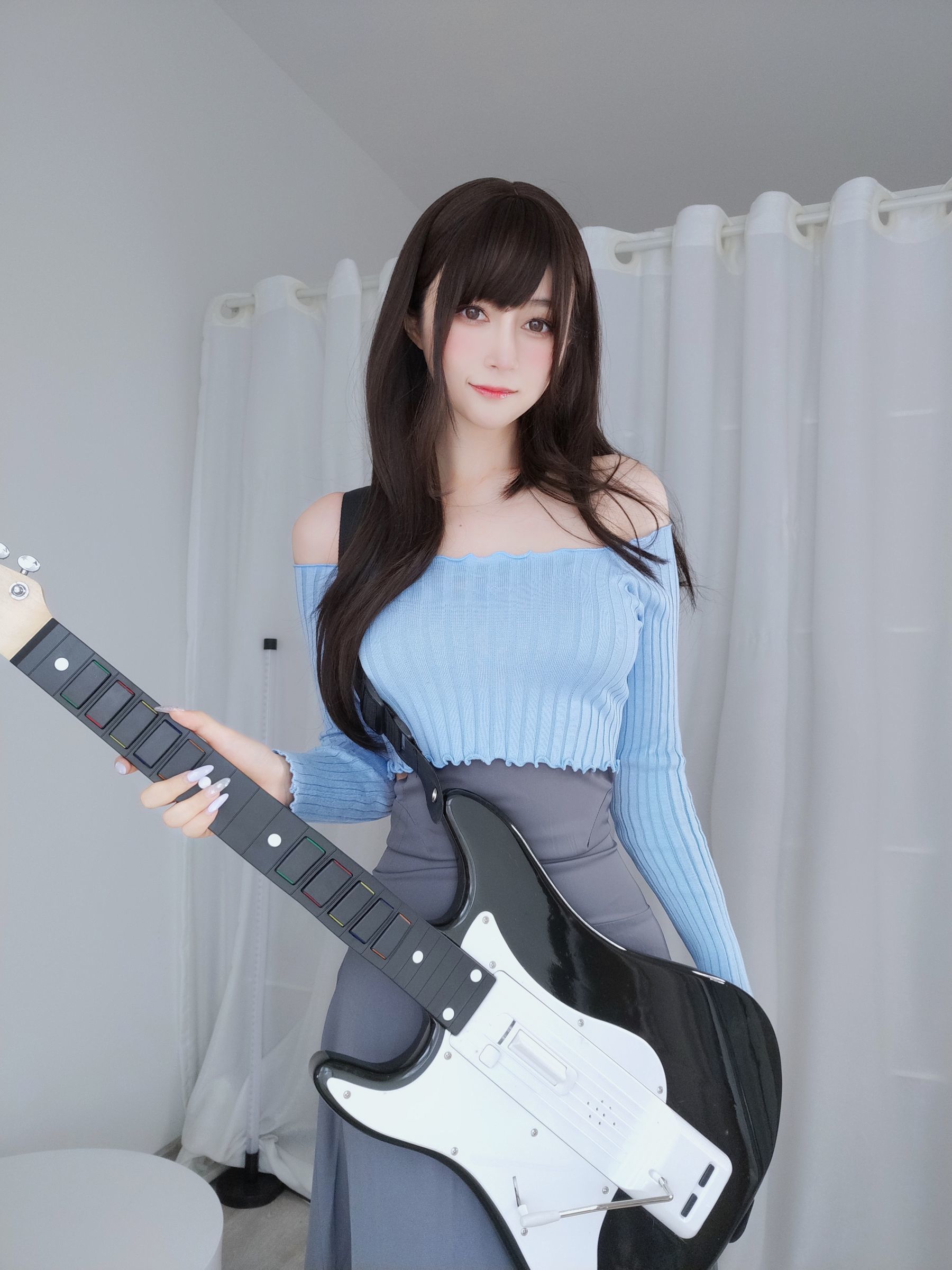 Coser小姐姐白银 – 吉他妹妹 Cosplay-第143张