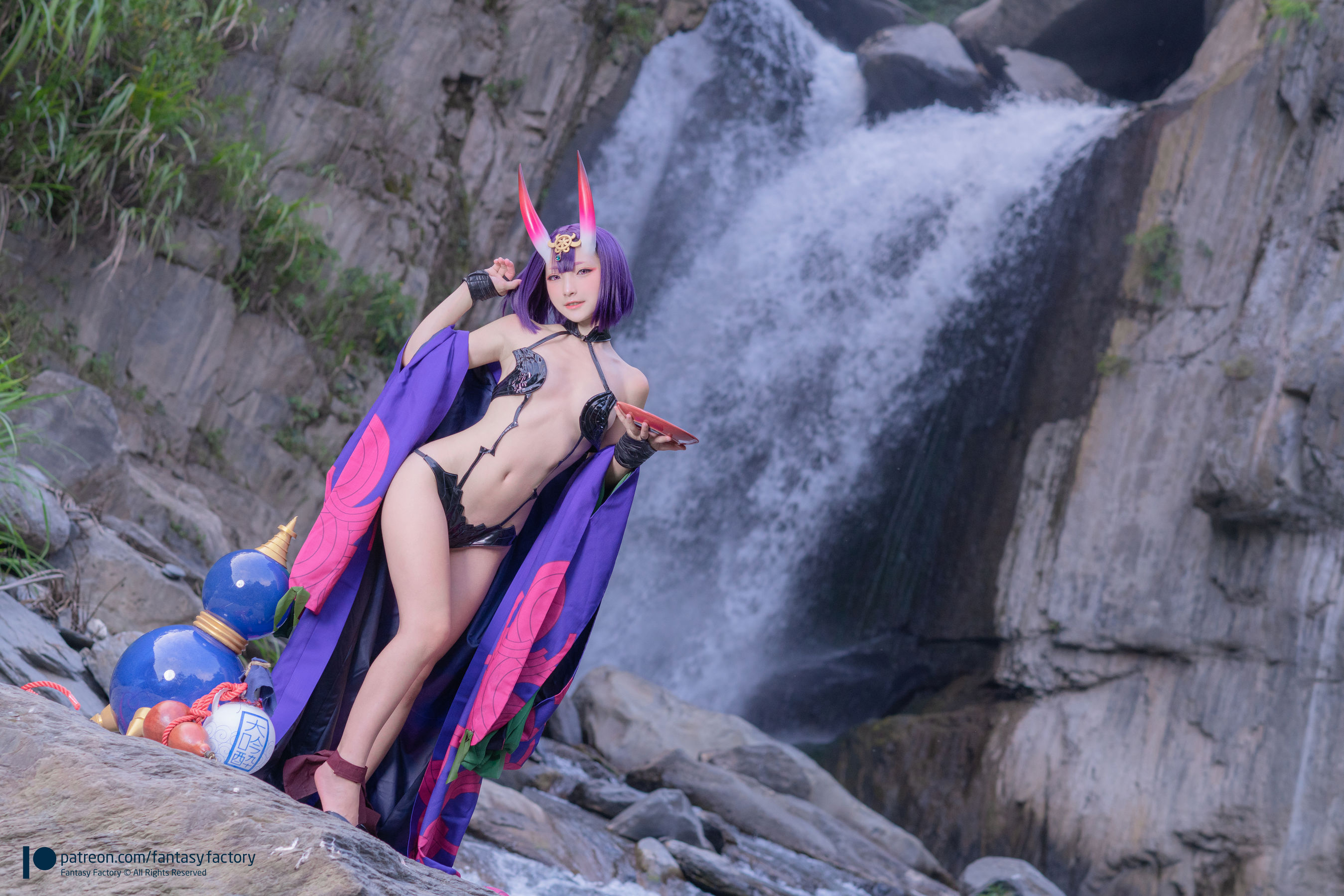 [Cosplay写真] 小丁 《Fantasy Factory》 – 2019.12 洛丽塔 酒吞童子 Cosplay-第3张