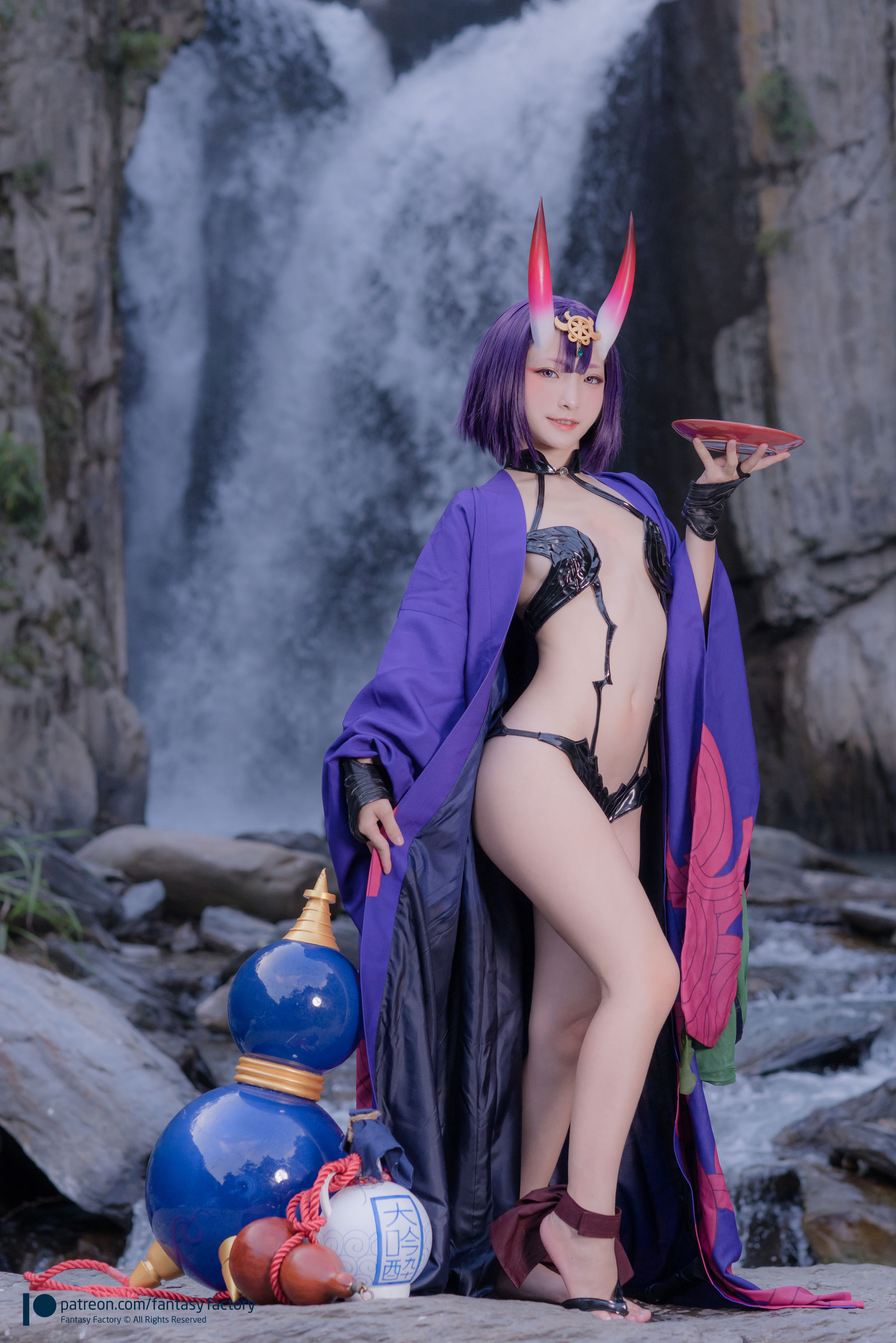 [Cosplay写真] 小丁 《Fantasy Factory》 – 2019.12 洛丽塔 酒吞童子 Cosplay-第1张