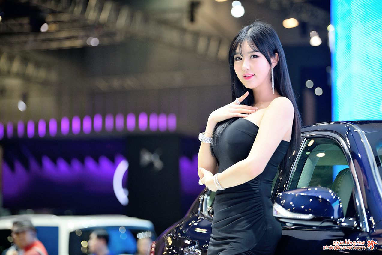 韩国车模崔星河《车展优雅长裙系列》高清套图 Cosplay-第33张