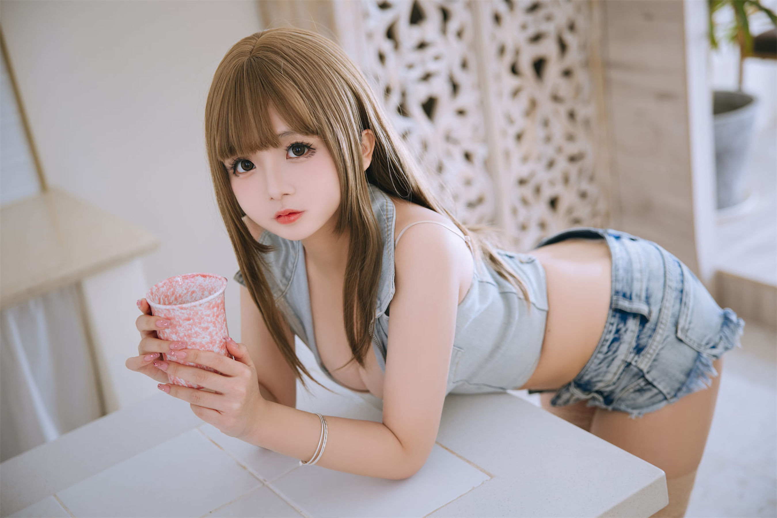Cosplay日奈娇 – 牛仔姐姐 Cosplay-第41张