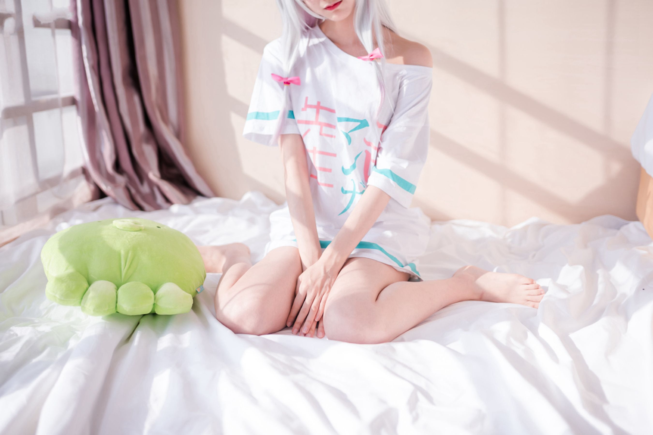 [萝莉COS] 木绵绵OwO – 白发魔女 Cosplay-第1张