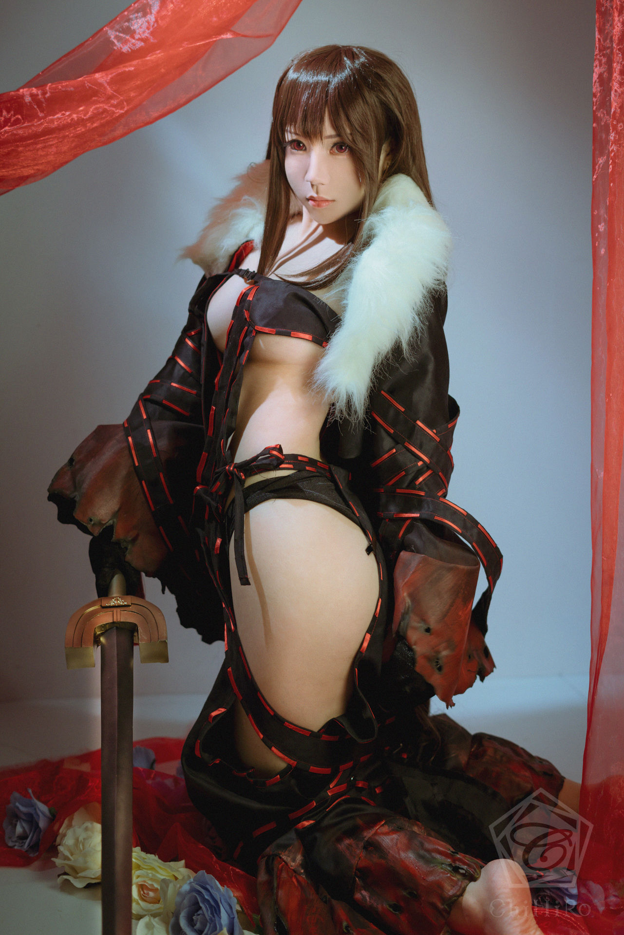 Cos千寻大人 虞姬 Cosplay-第44张