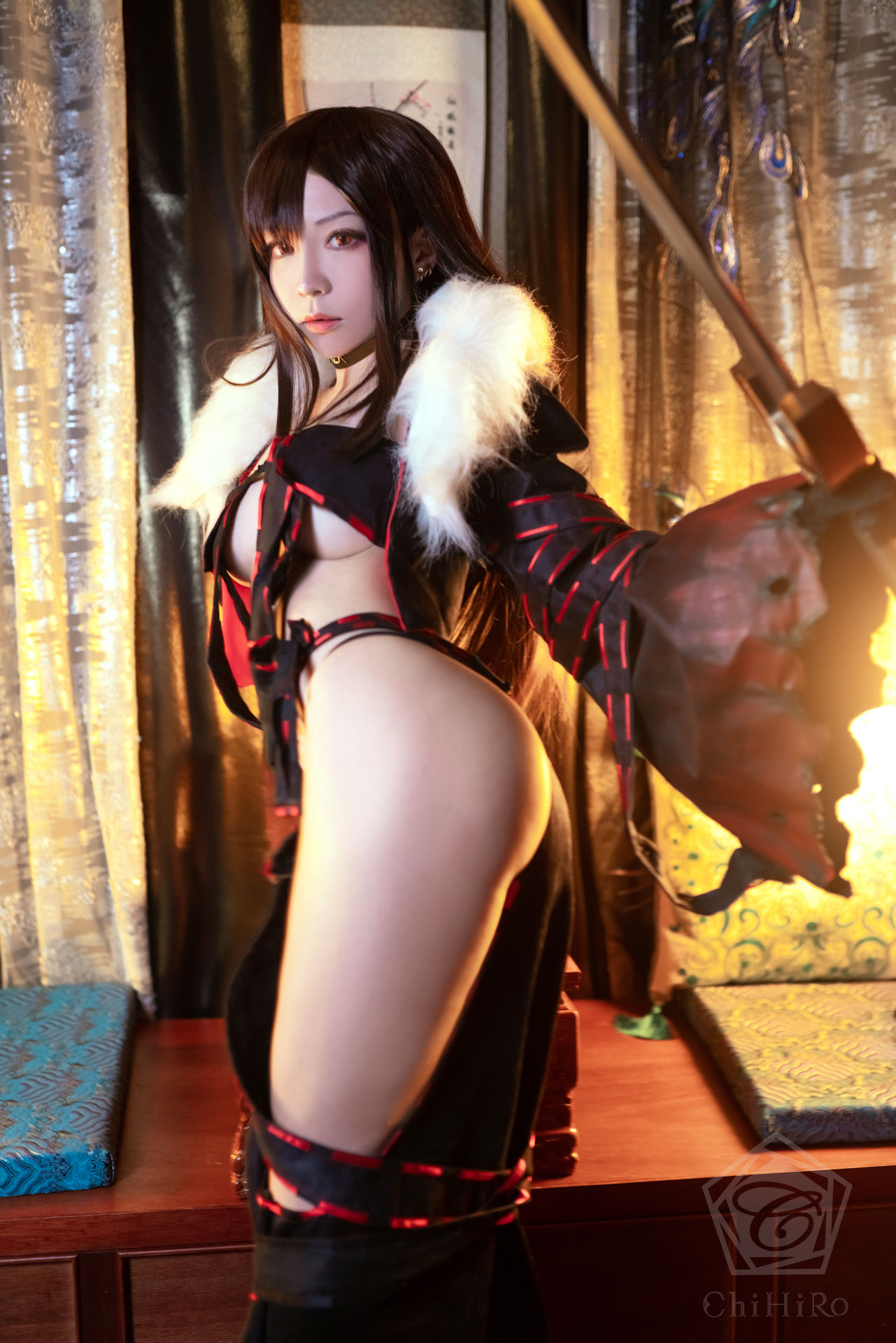 Cos千寻大人 虞姬 Cosplay-第47张
