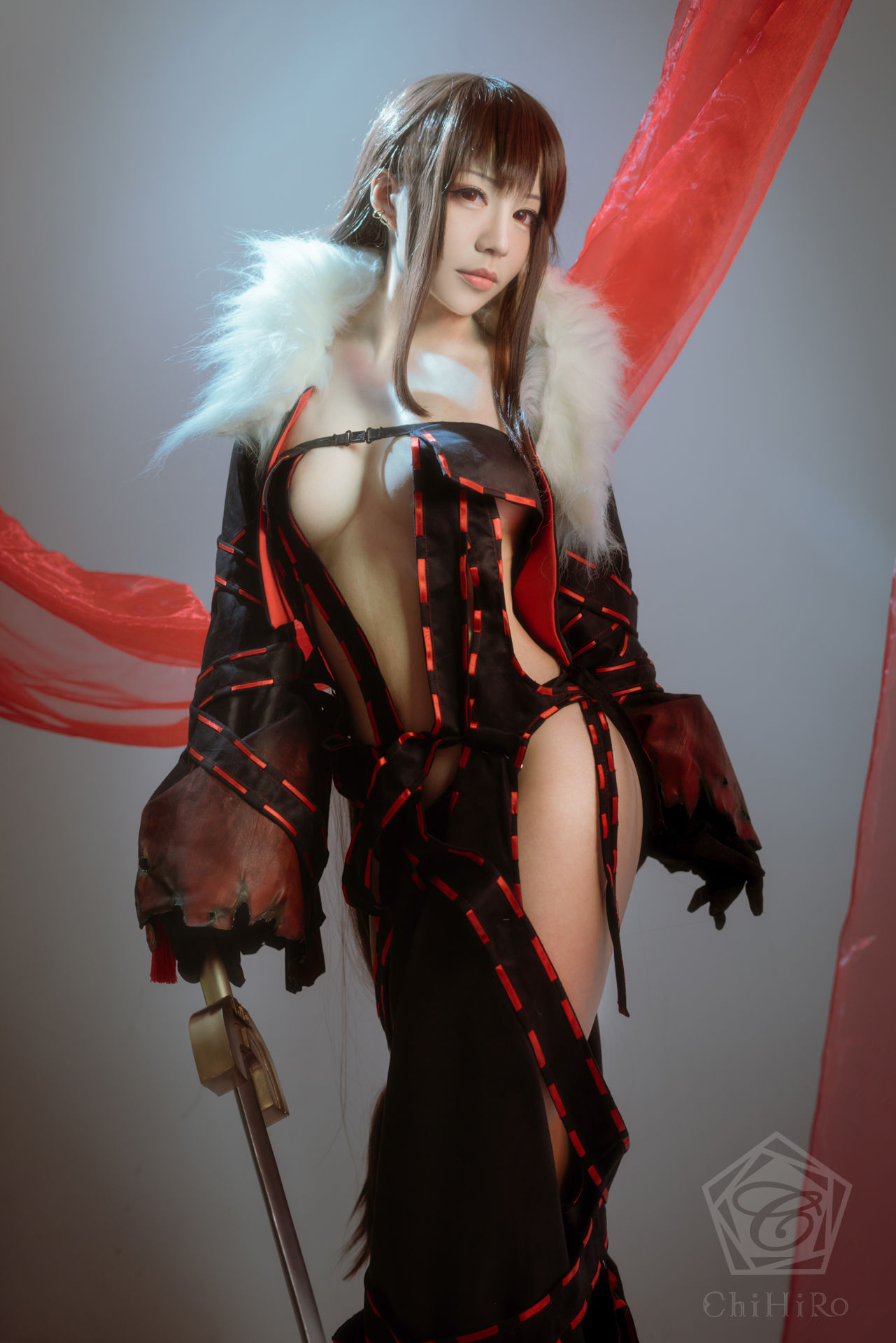 Cos千寻大人 虞姬 Cosplay-第45张