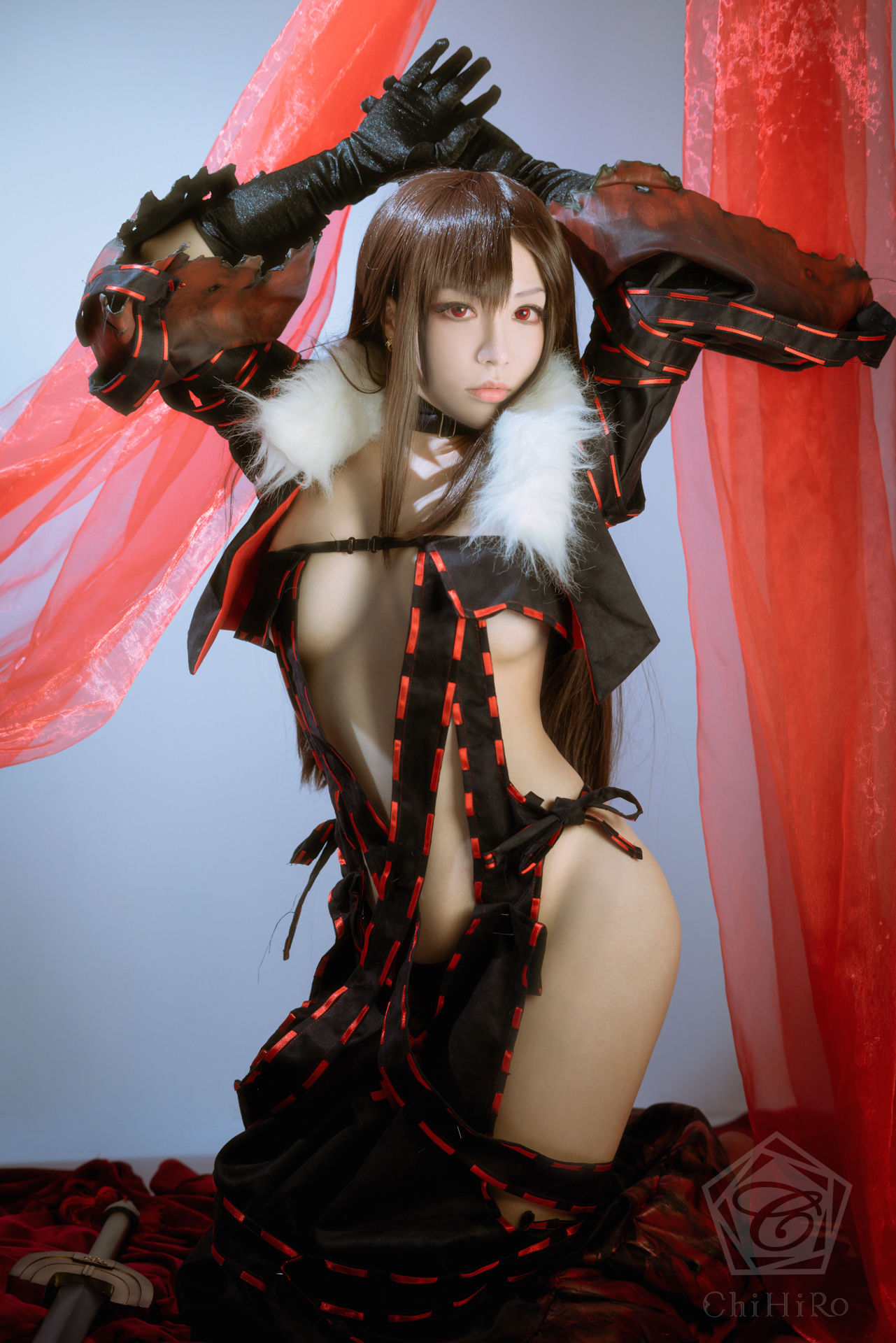Cos千寻大人 虞姬 Cosplay-第1张