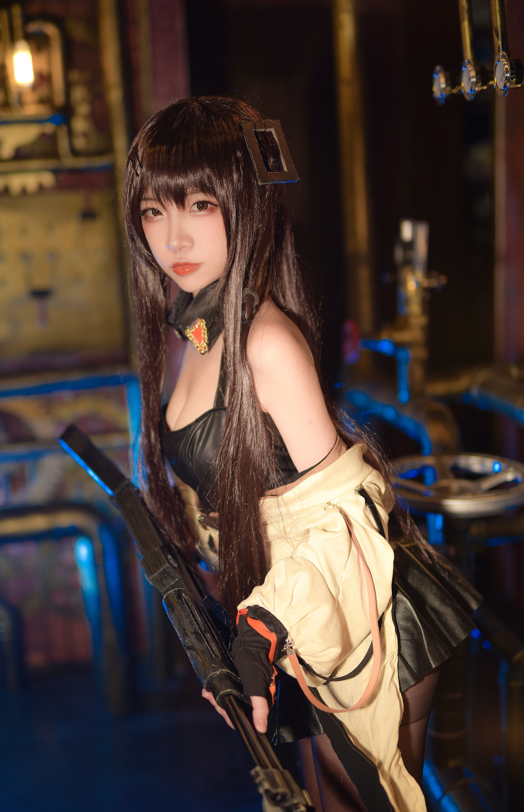 人气Coser二佐Nisa – 少女前线k2 Cosplay-第1张