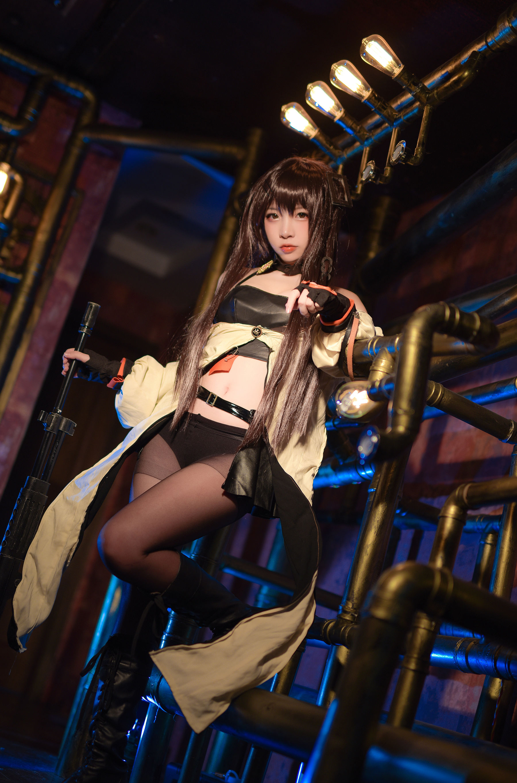 人气Coser二佐Nisa – 少女前线k2 Cosplay-第43张