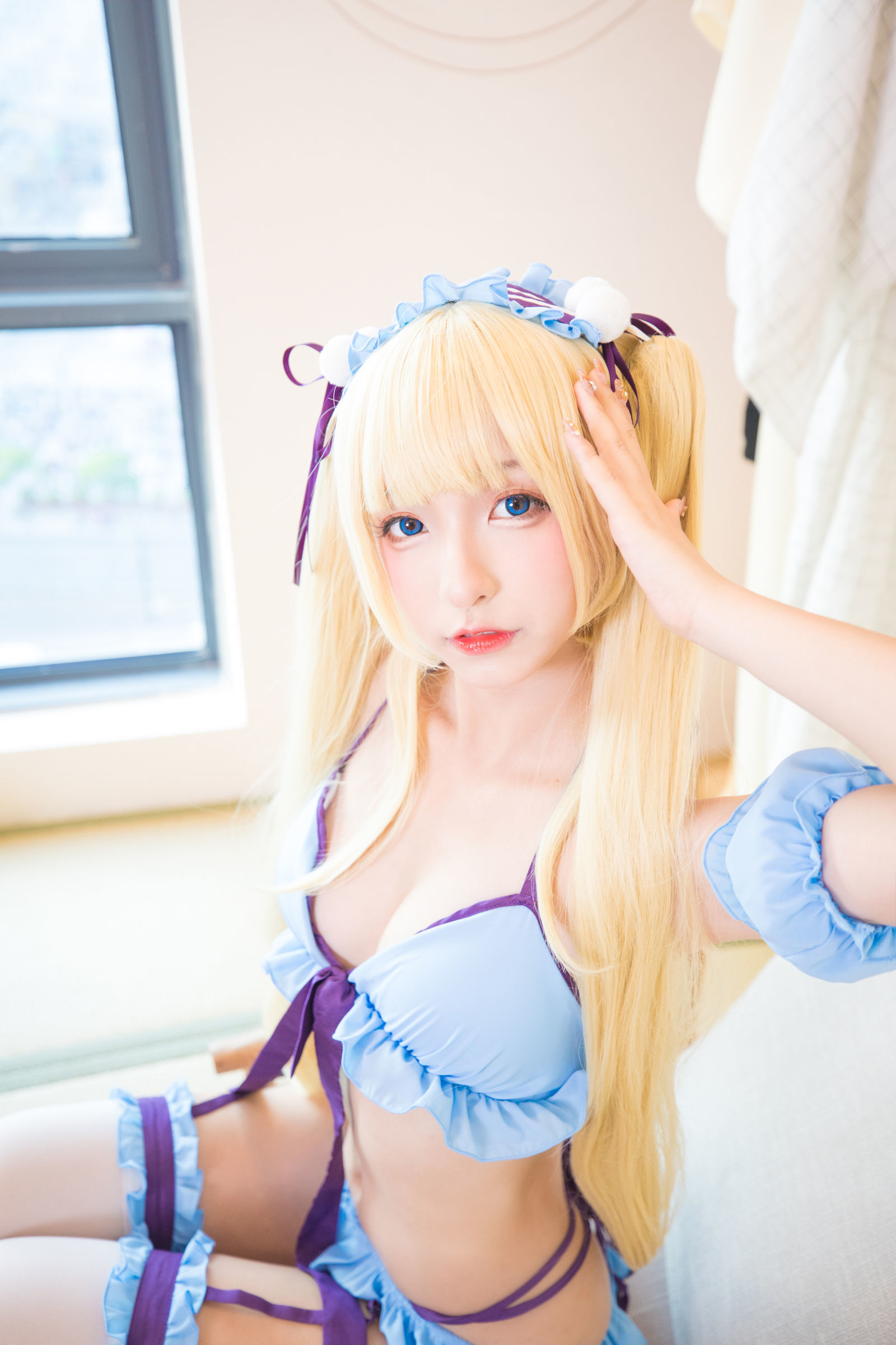 [萝莉COS] 神楽板真冬 恋人以上 Cosplay-第123张