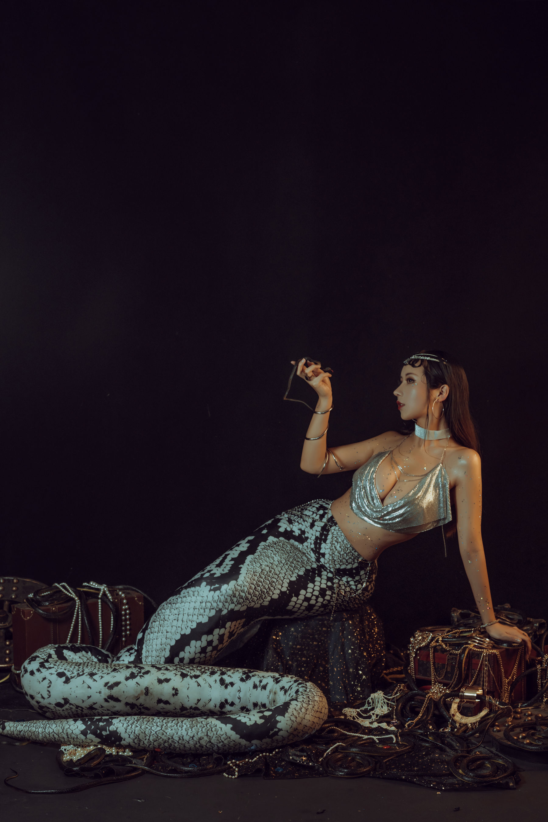 Peach milky – Snake Princess Cosplay-第39张