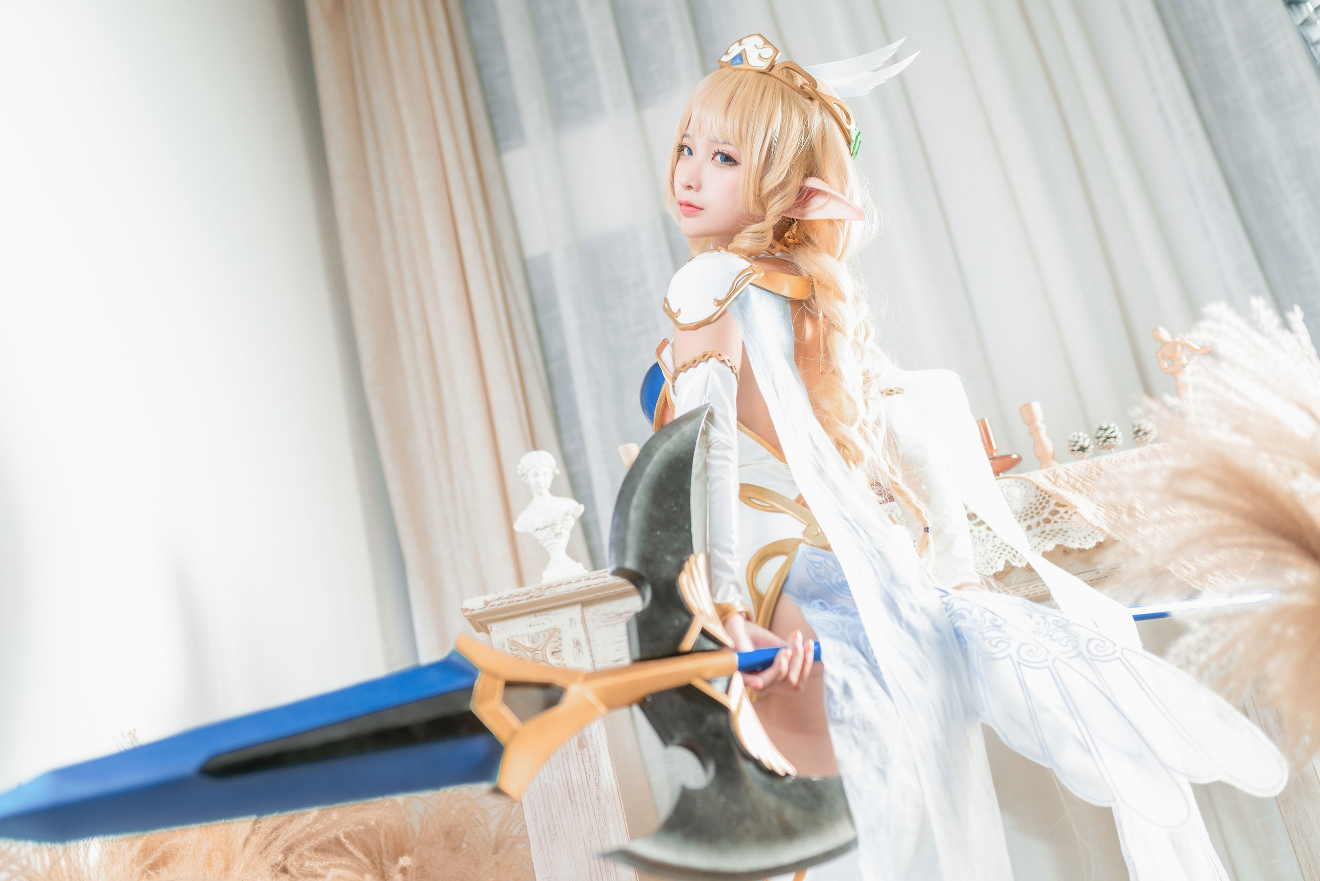 动漫博主蠢沫沫 – 精灵村 第三村人 Cosplay-第37张