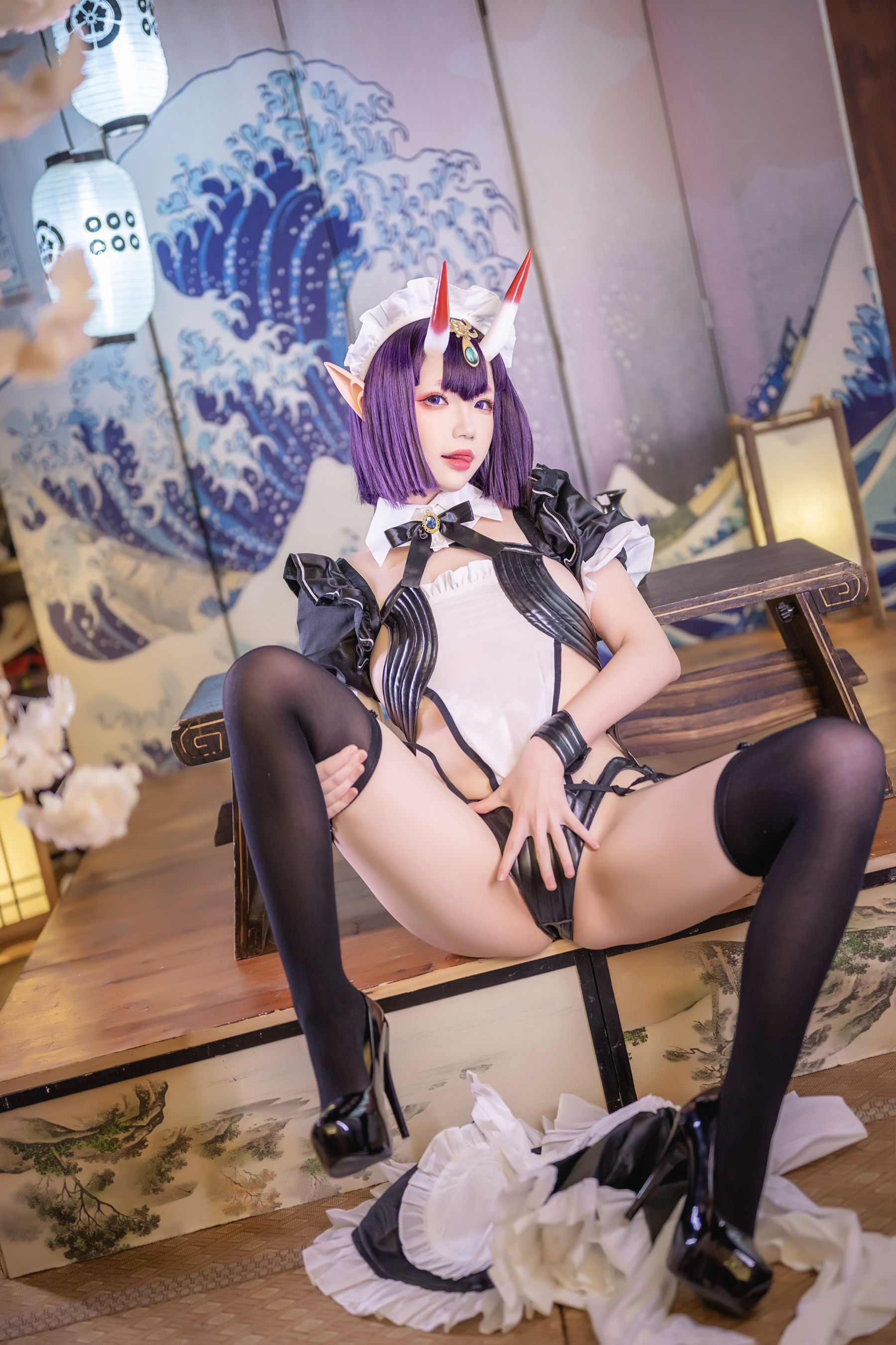 Yuki亭 – Shuten Douji Maid Cosplay-第52张