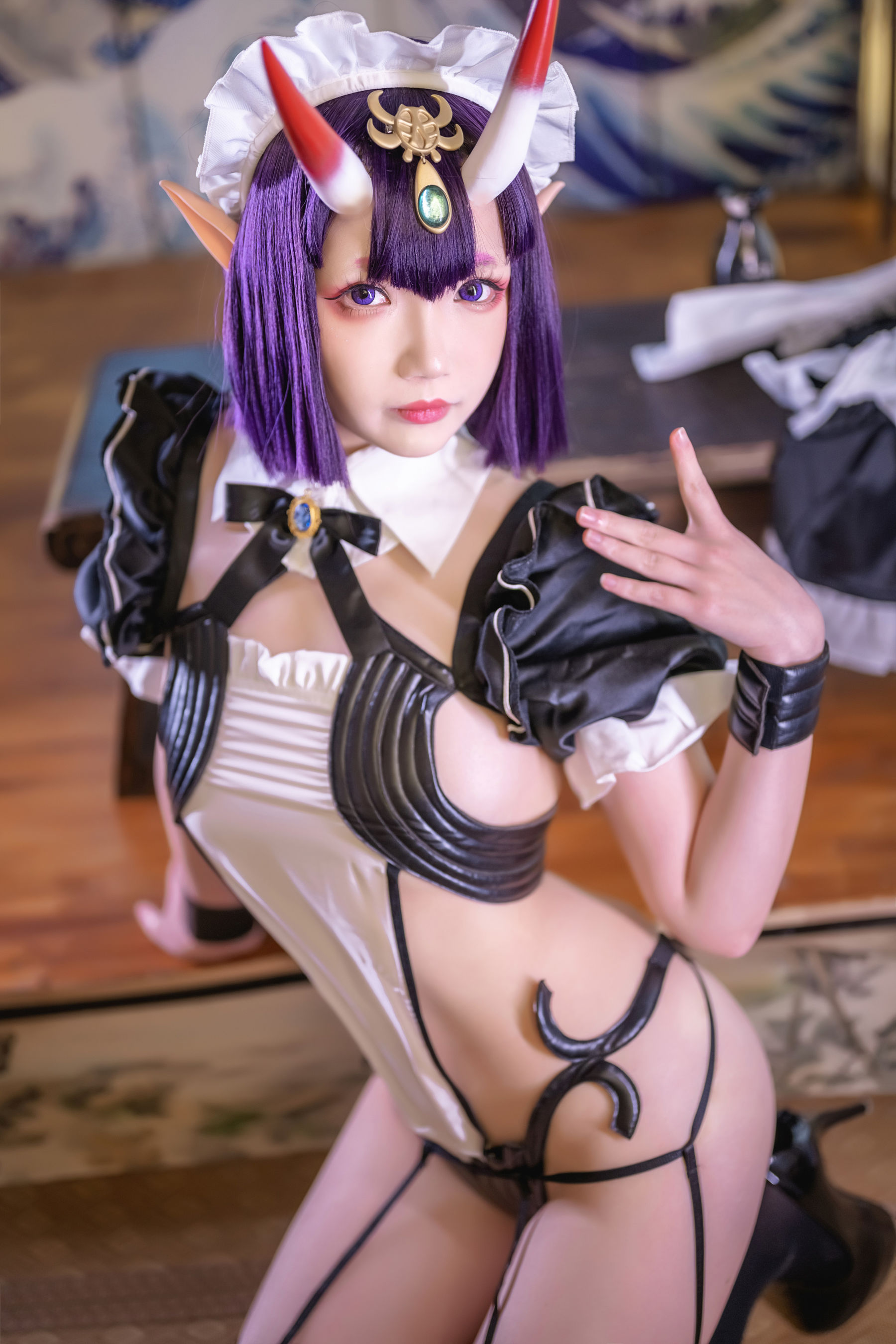 Yuki亭 – Shuten Douji Maid Cosplay-第49张