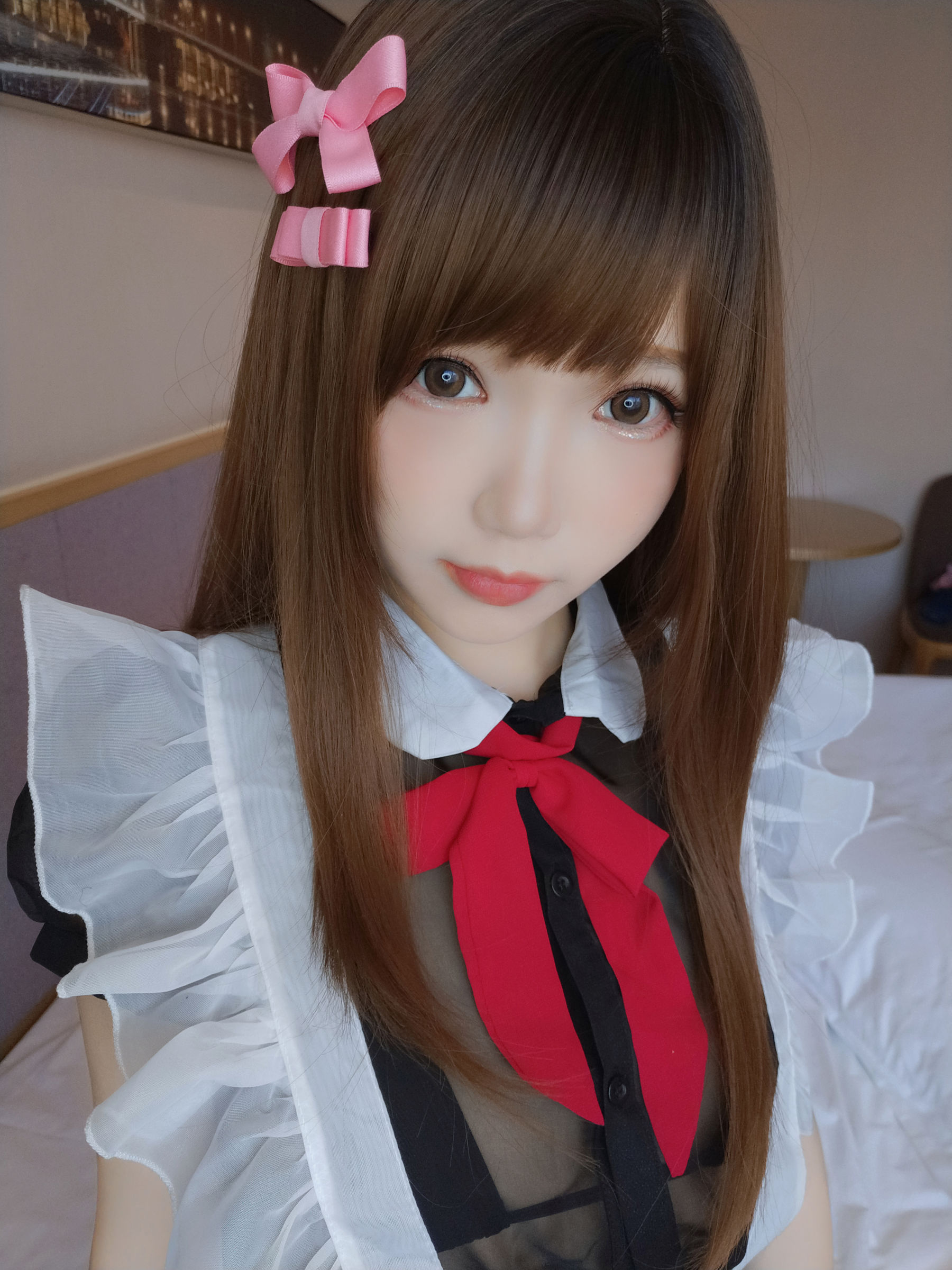 动漫博主雪晴Astra – 浴室女仆 Cosplay-第70张