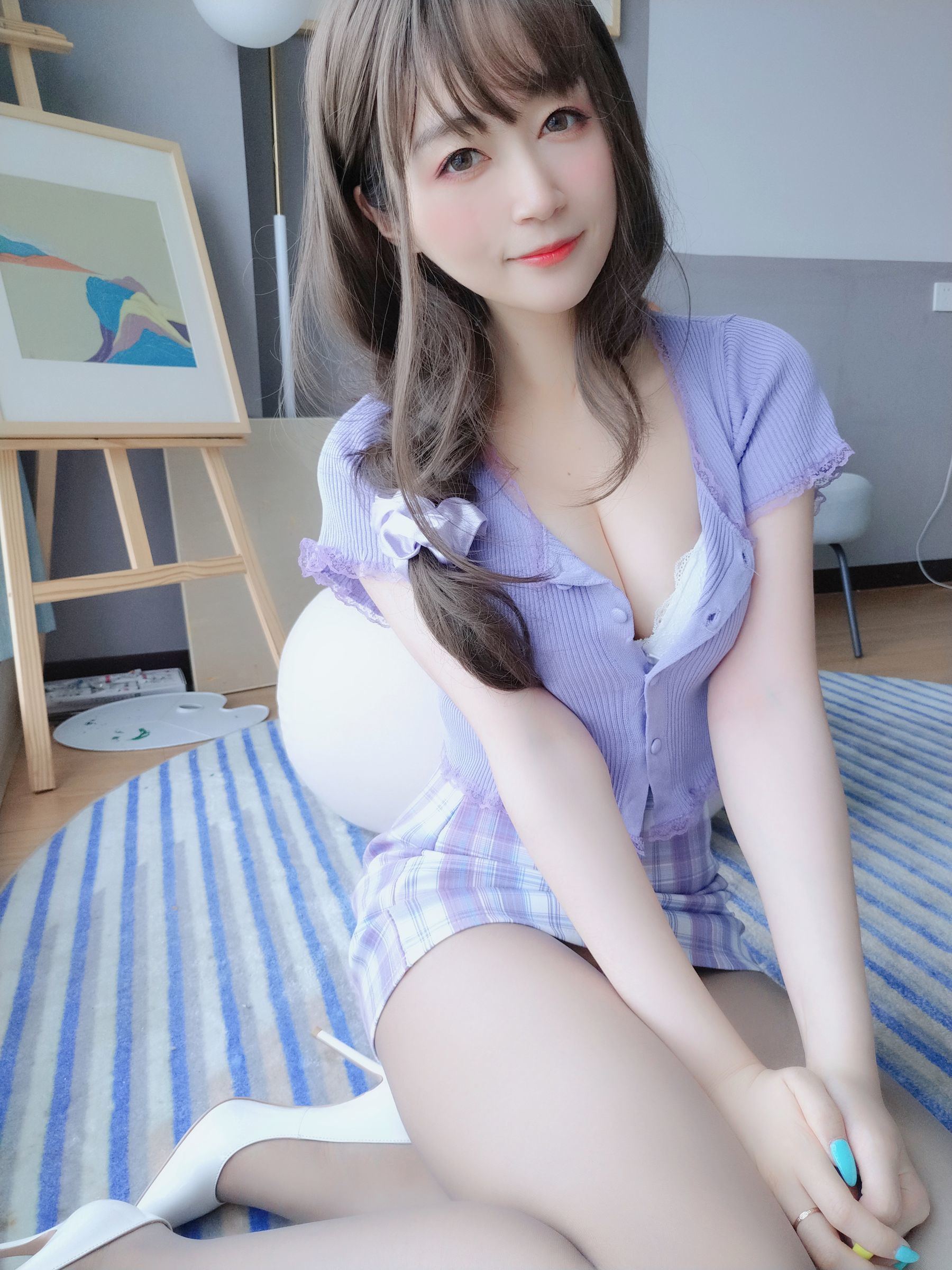 Coser小姐姐白银 – 香芋味 Cosplay-第26张