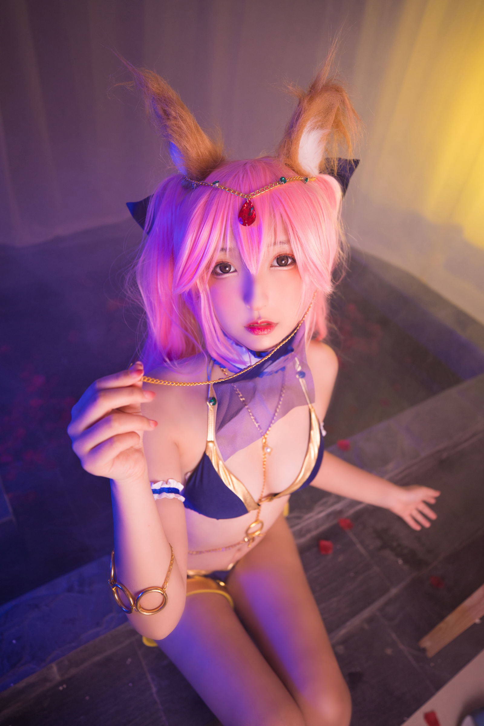 [萝莉COS] 神楽板真冬 玉藻前舞娘《Mysterious Love》 Cosplay-第132张
