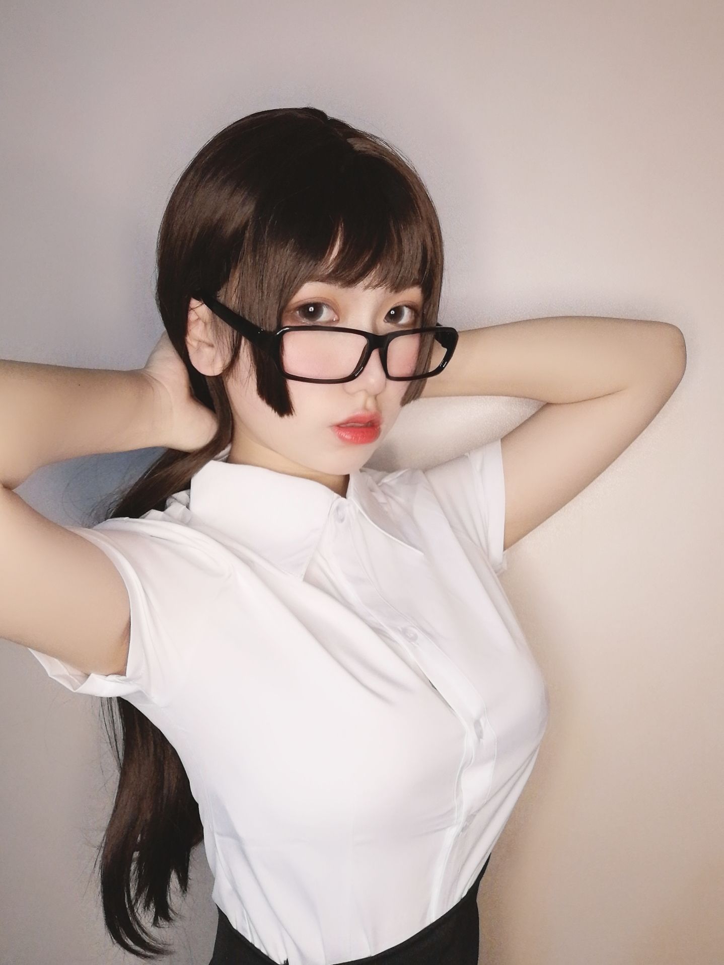 [Cosplay写真] 芋圆侑子SJ_ – 醉酒小秘书 Cosplay-第28张