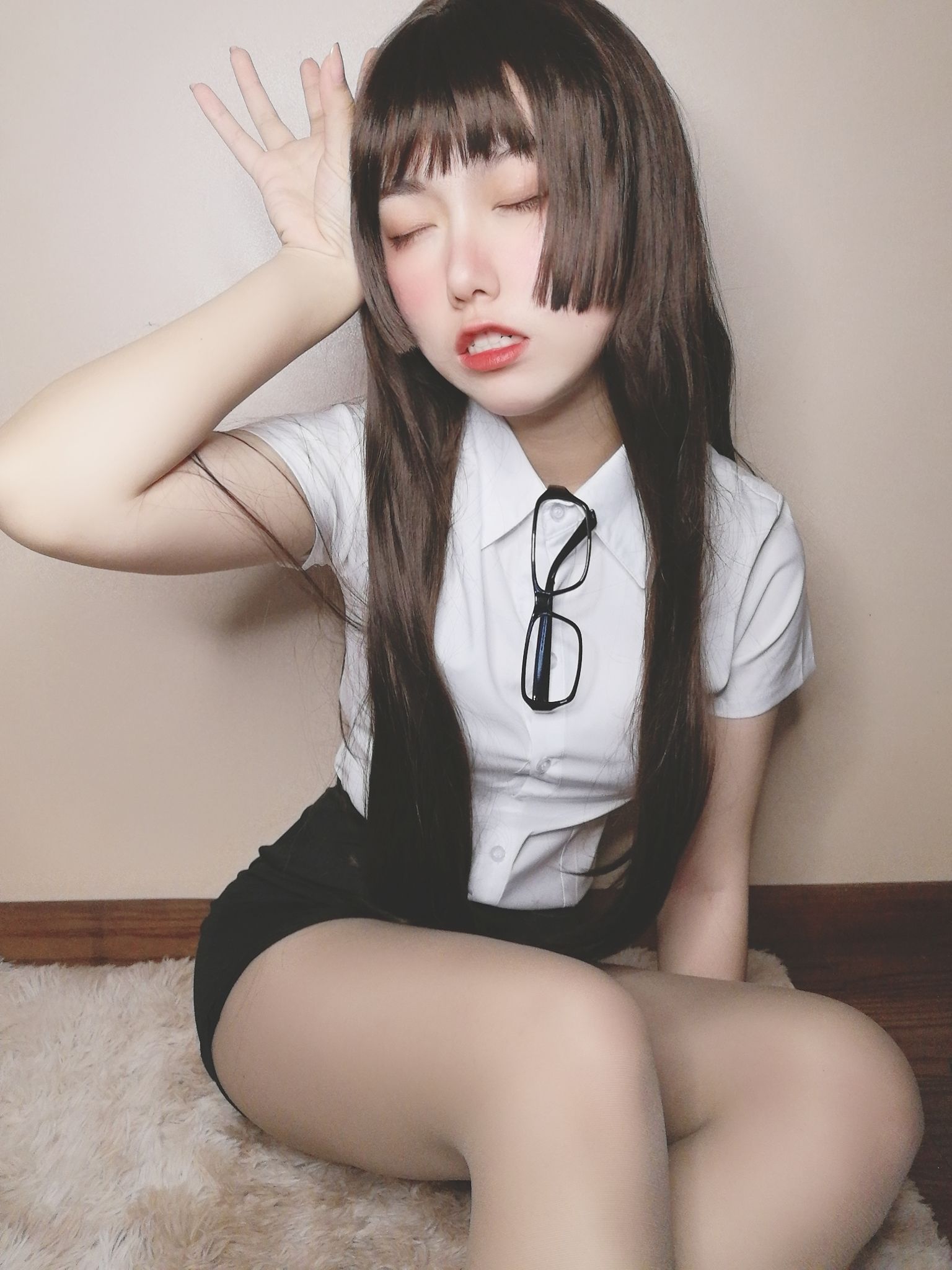 [Cosplay写真] 芋圆侑子SJ_ – 醉酒小秘书 Cosplay-第48张