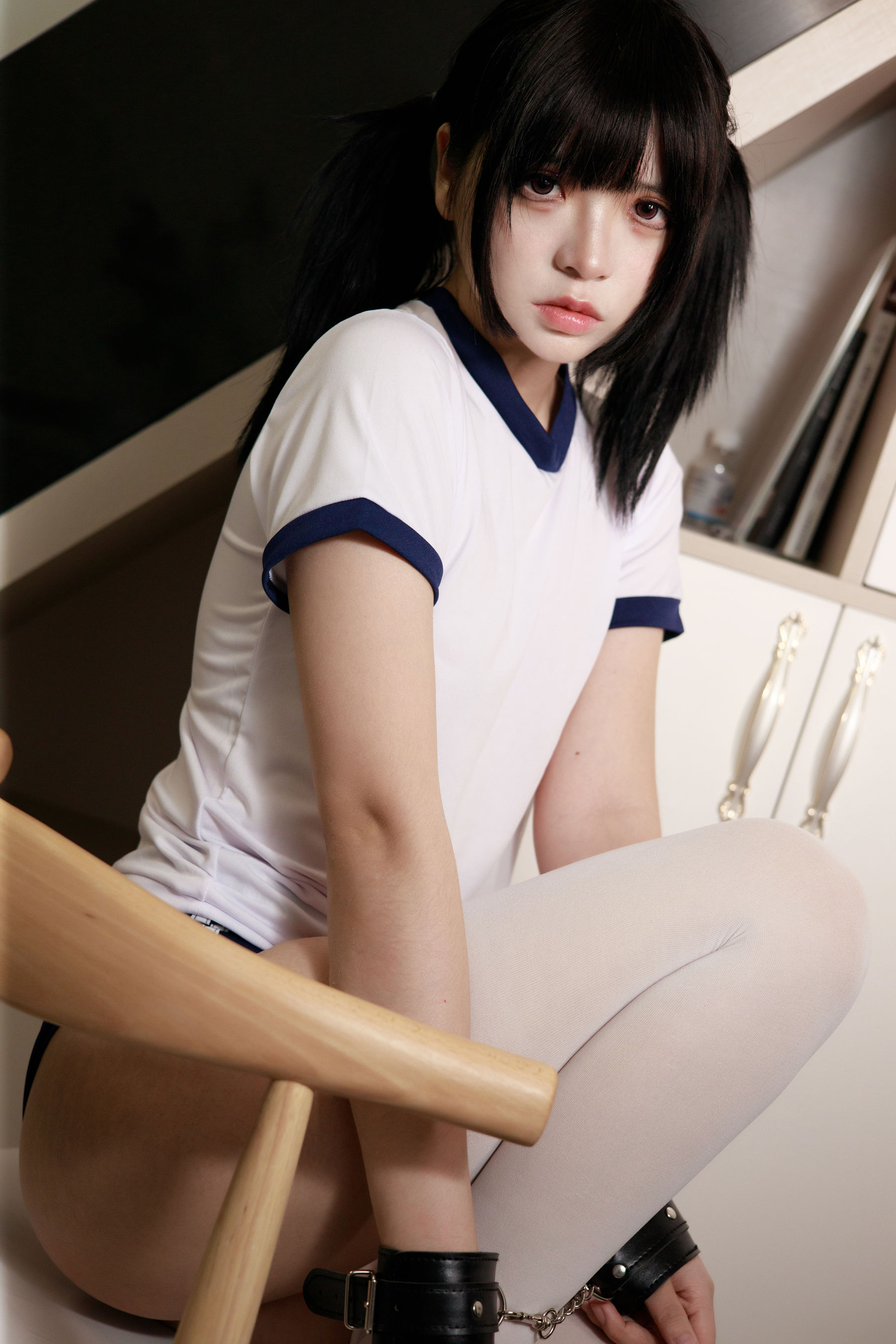 疯猫ss – 白色情人节福袋 体操服 Cosplay-第5张